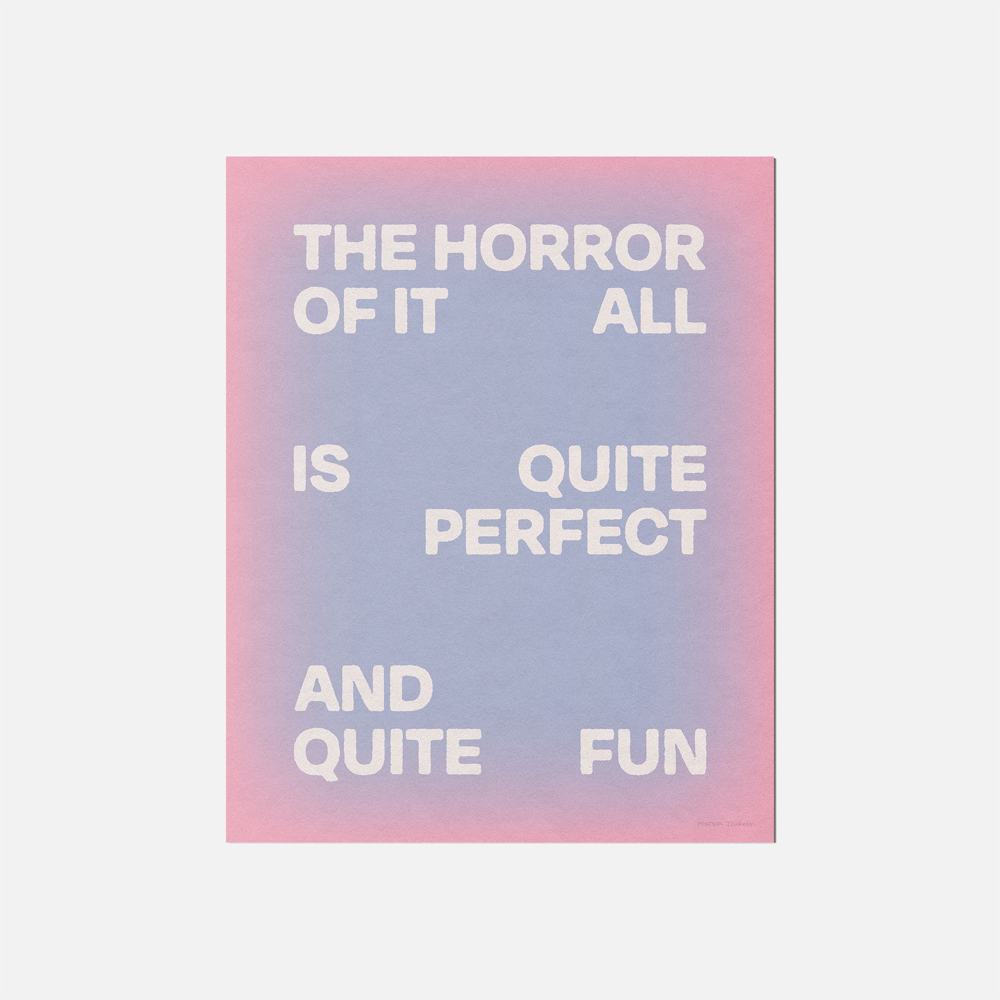 HORROR PRINT