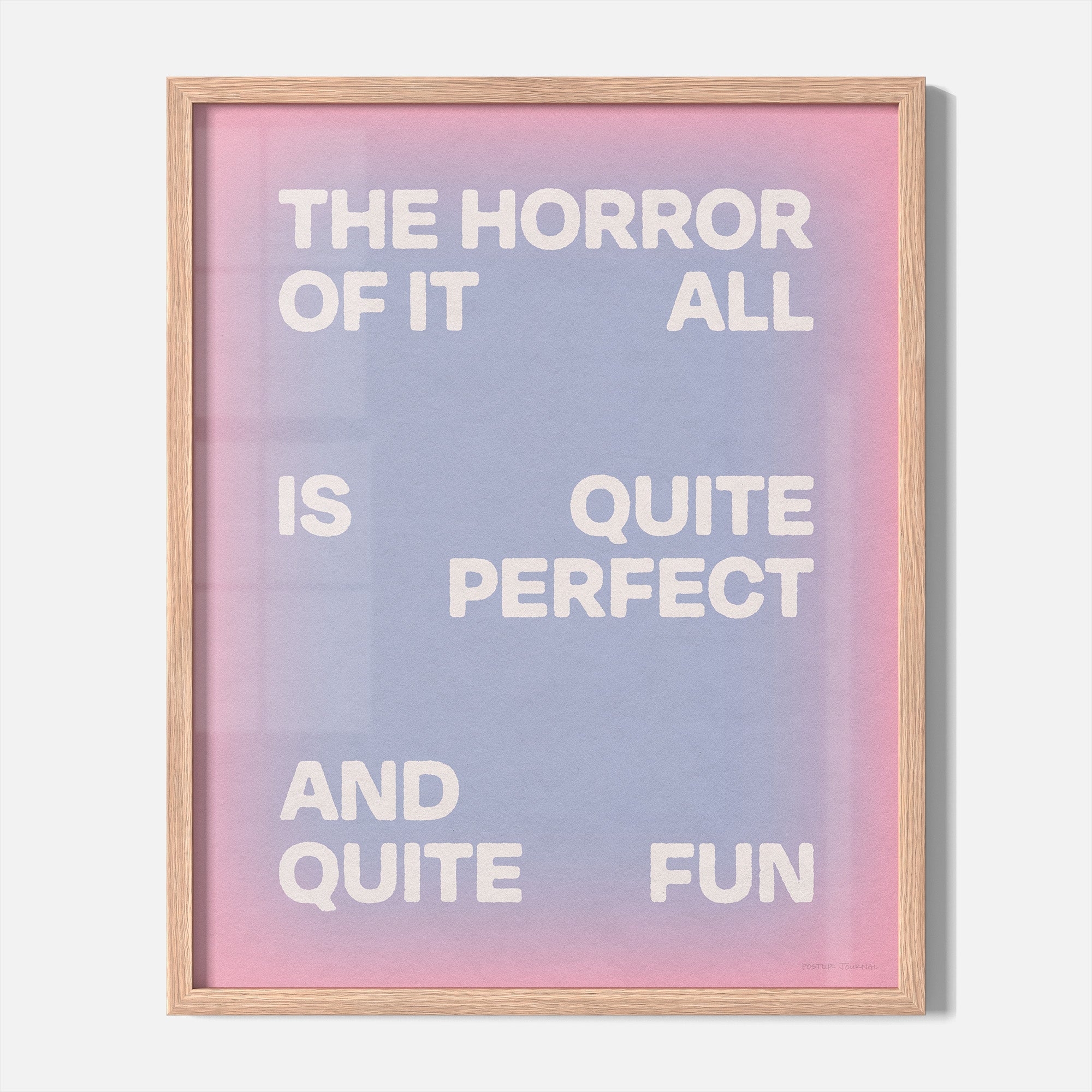 HORROR PRINT