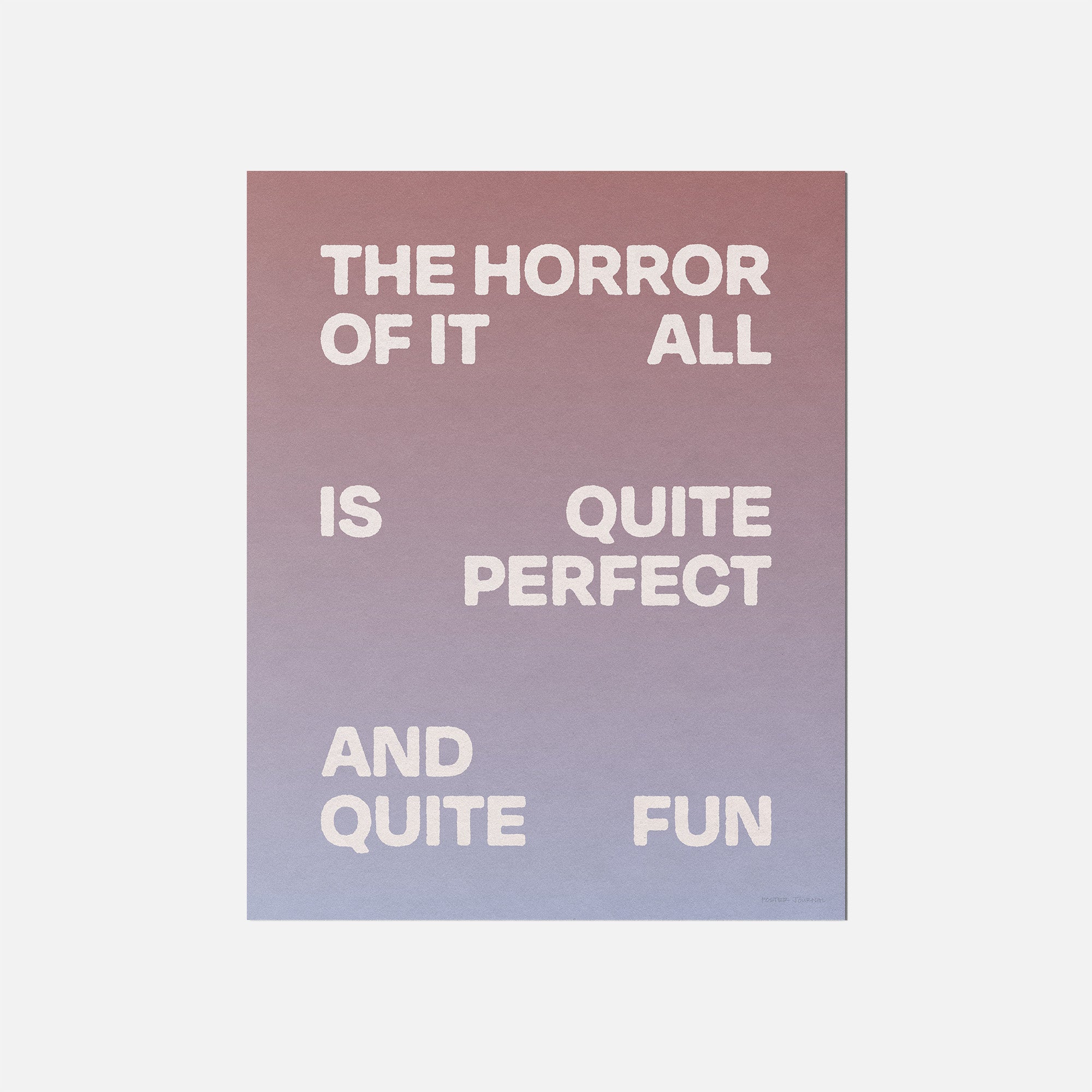 HORROR PRINT
