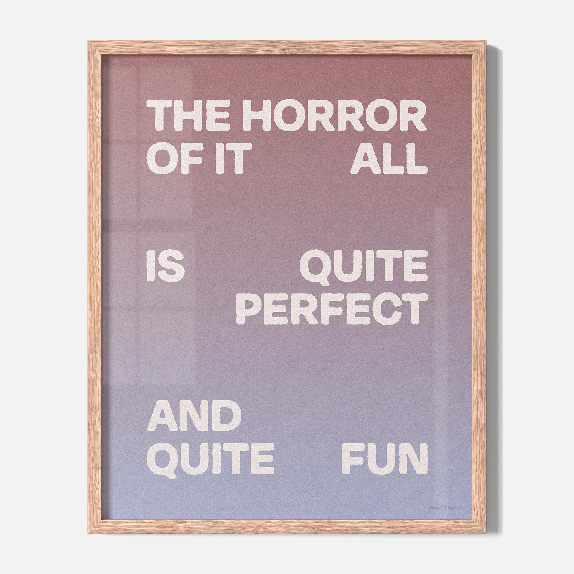 HORROR PRINT