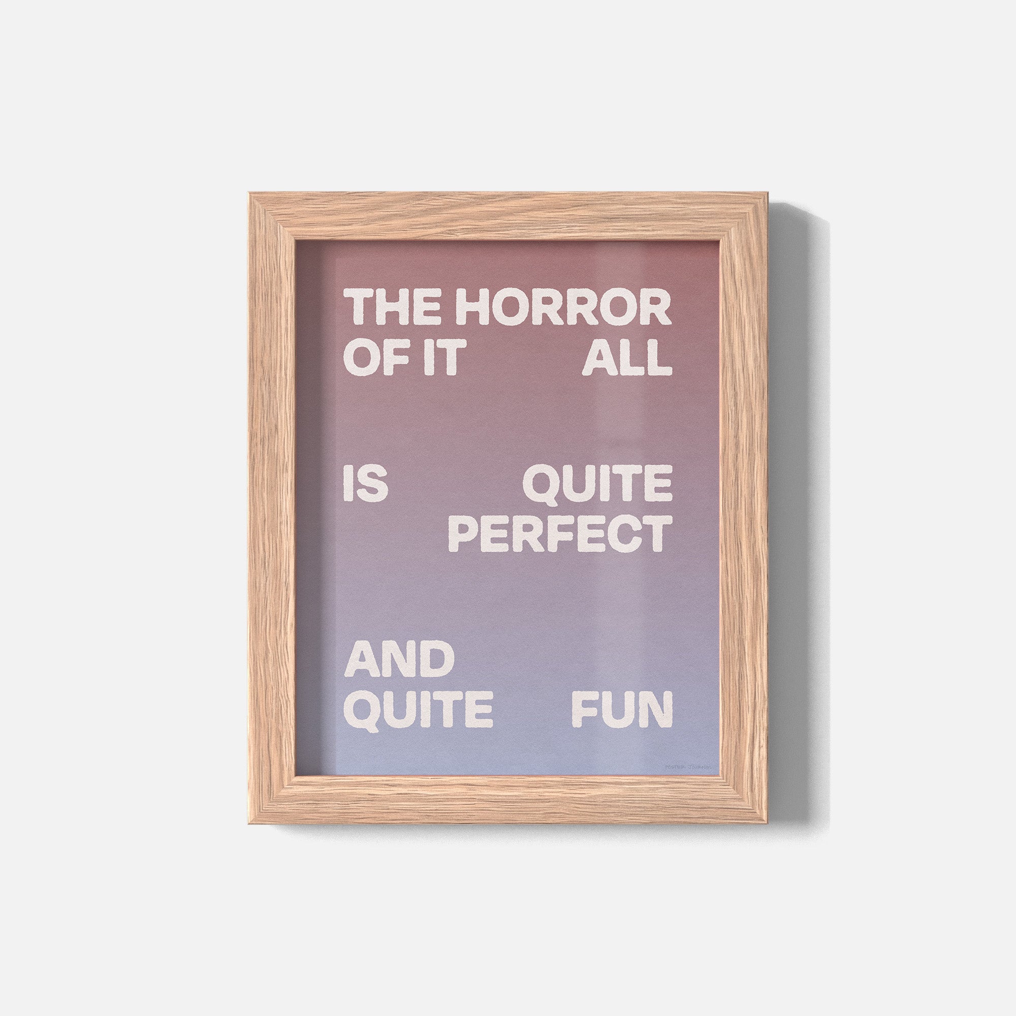 HORROR PRINT
