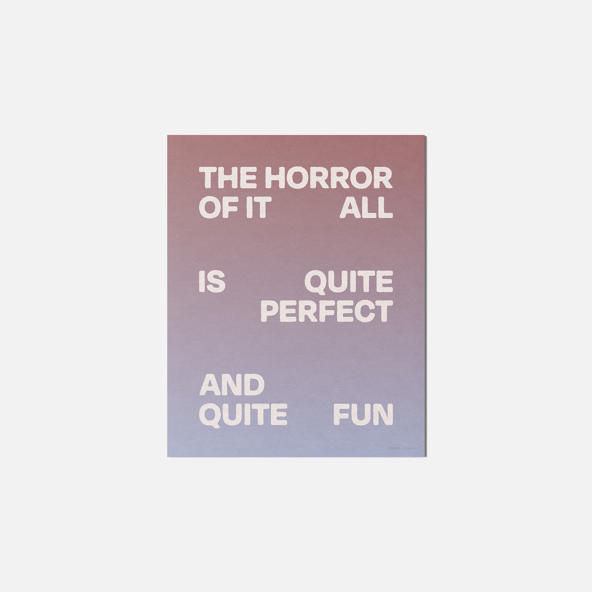 HORROR PRINT