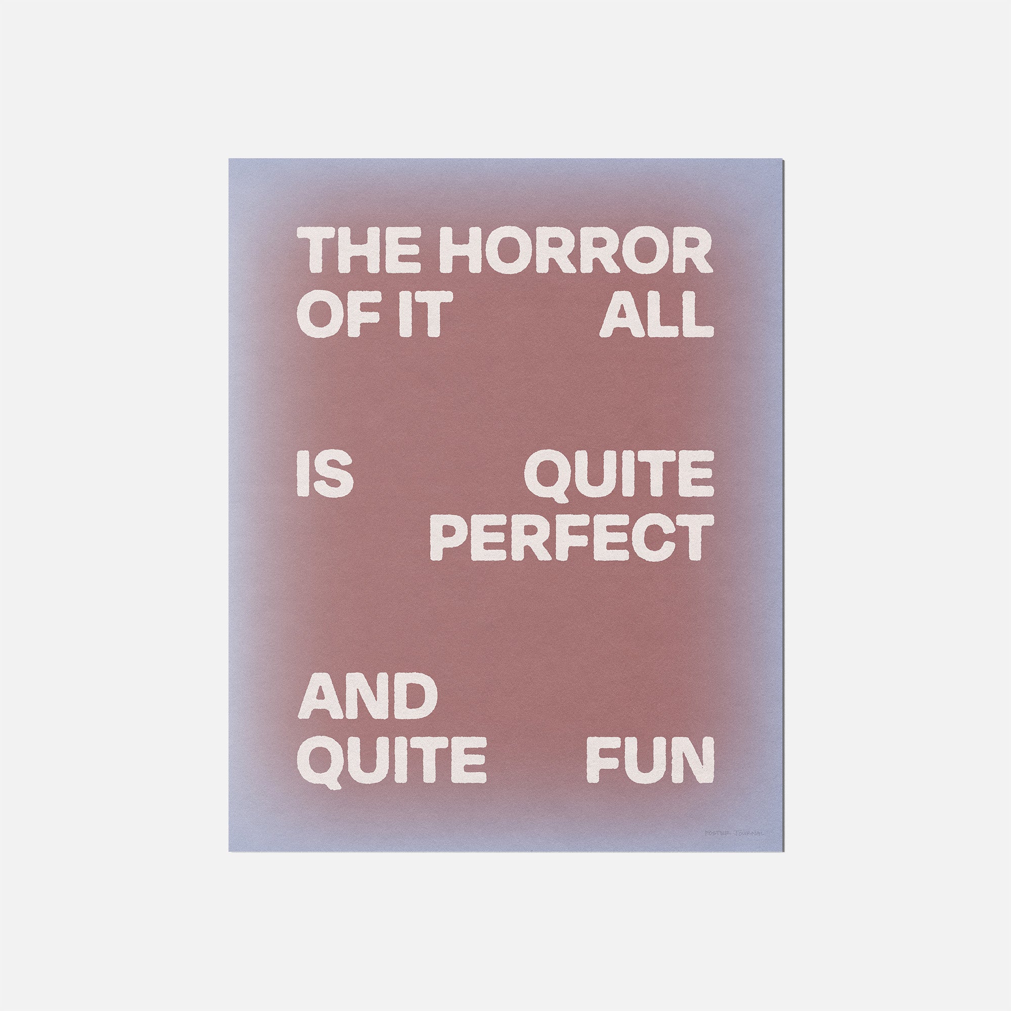 HORROR PRINT