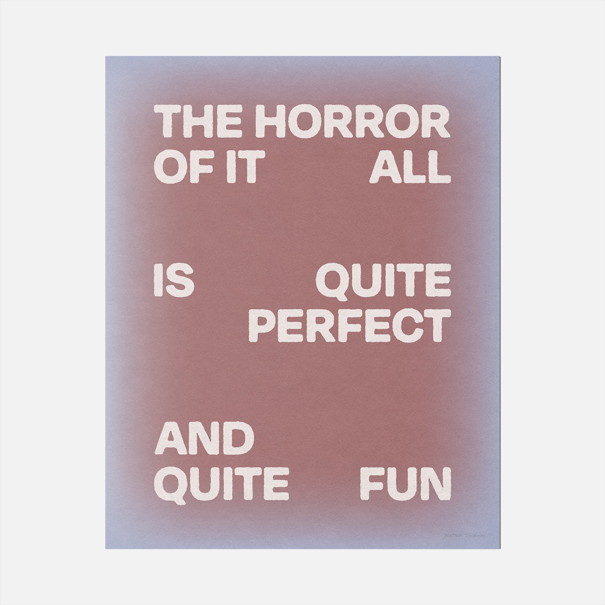 HORROR PRINT