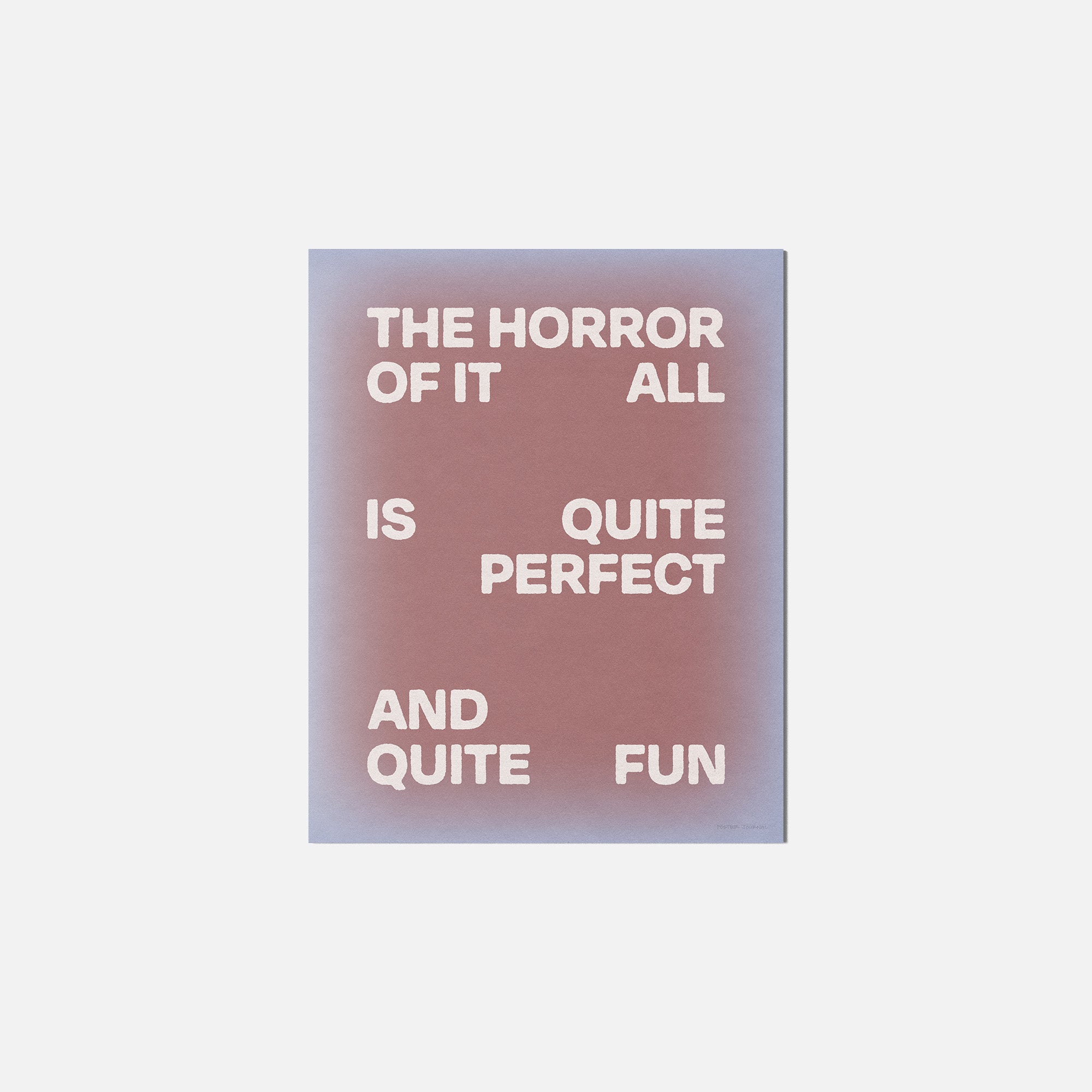 HORROR PRINT