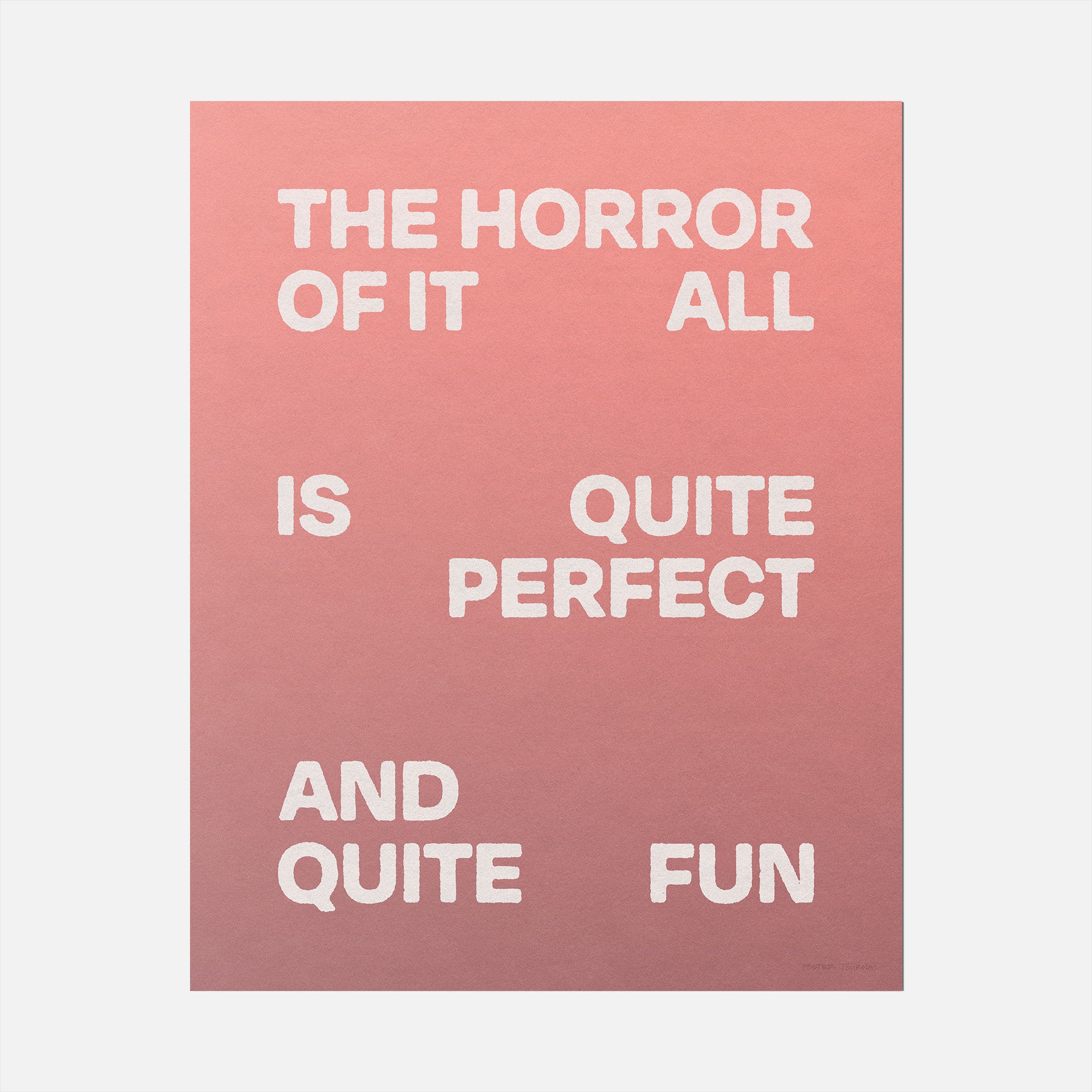HORROR PRINT