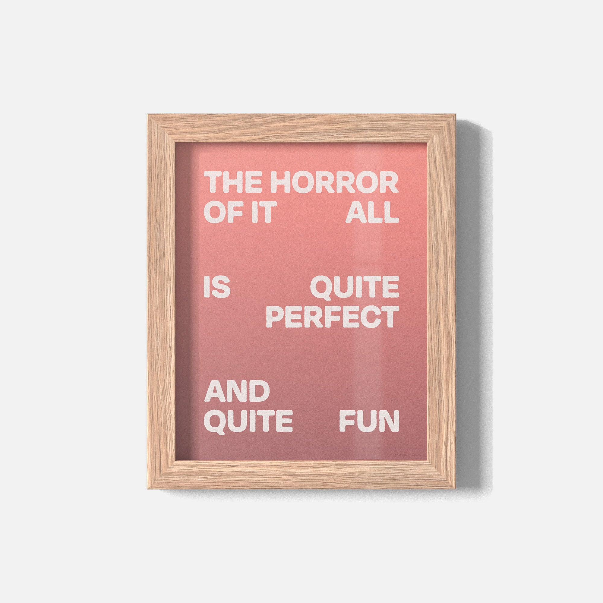 HORROR PRINT