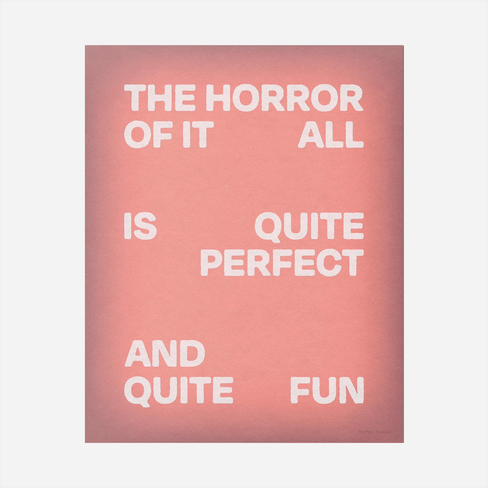 HORROR PRINT
