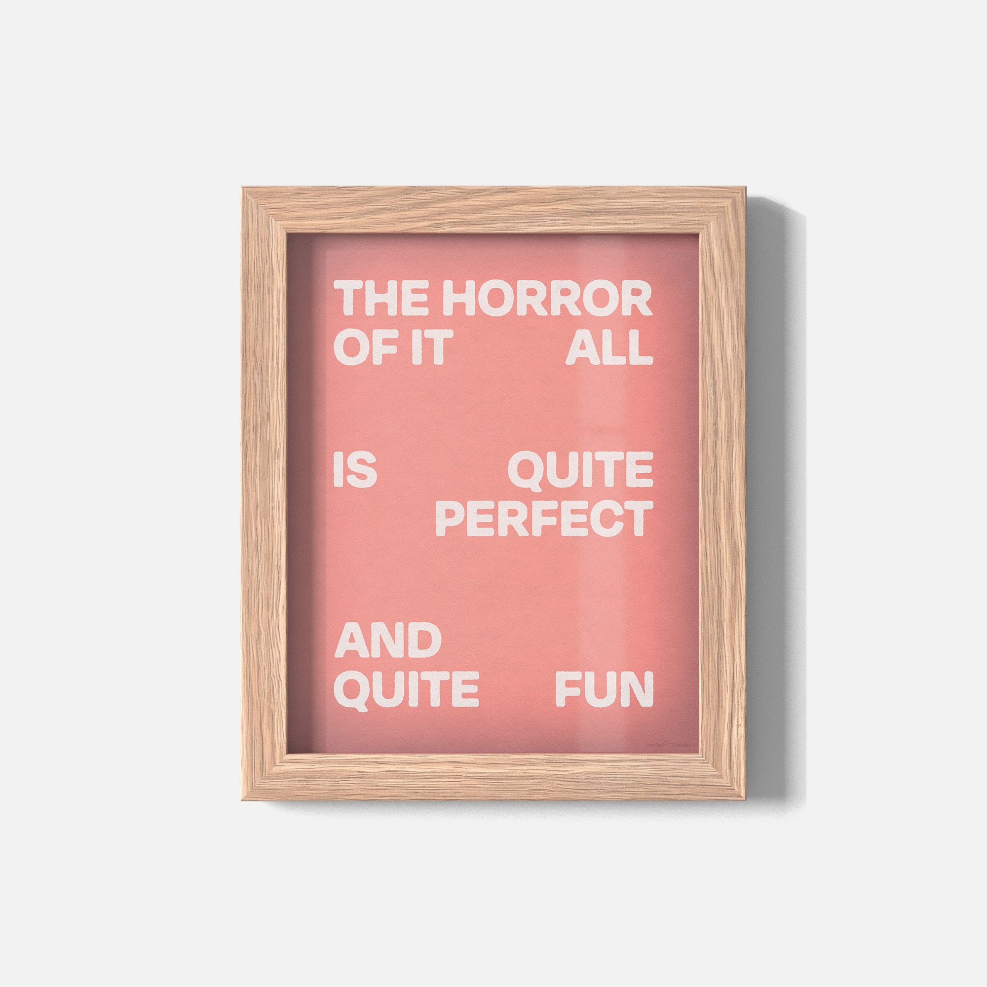 HORROR PRINT