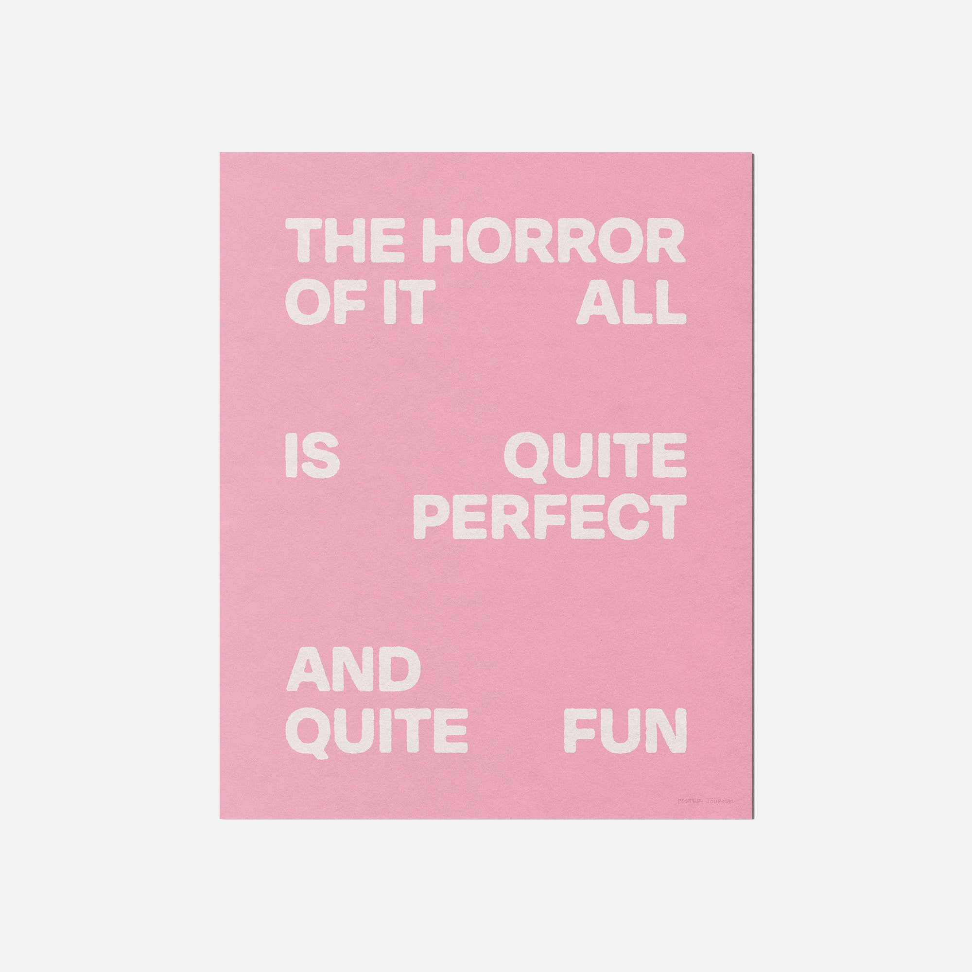 HORROR PRINT