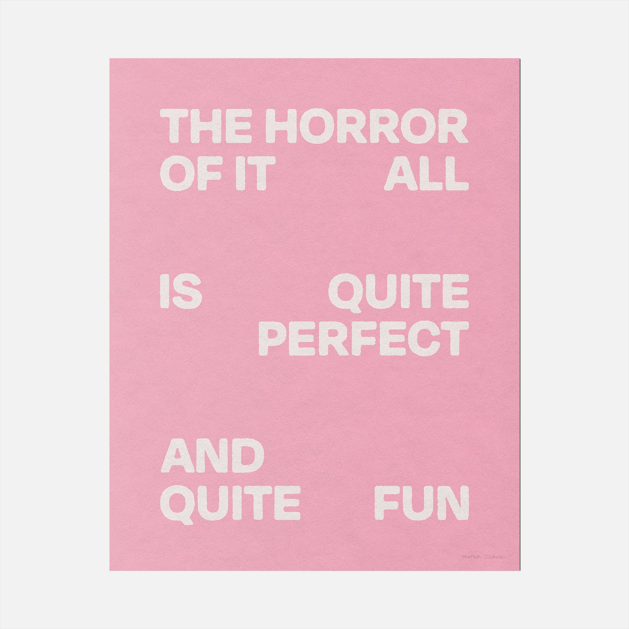 HORROR PRINT