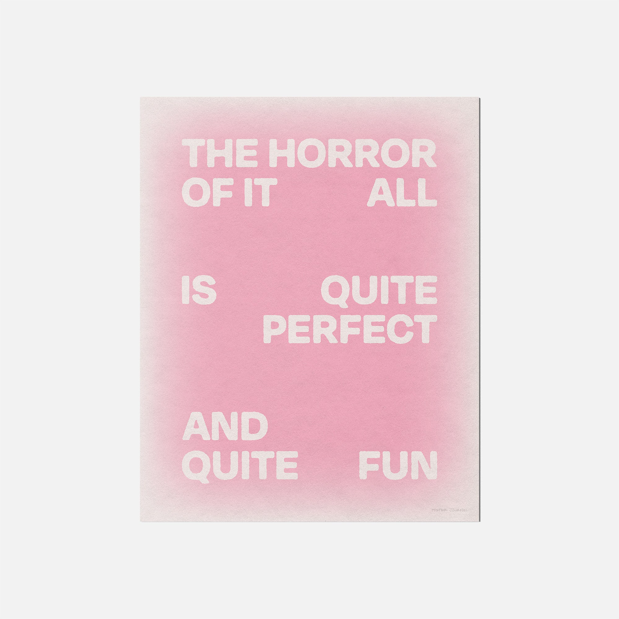HORROR PRINT
