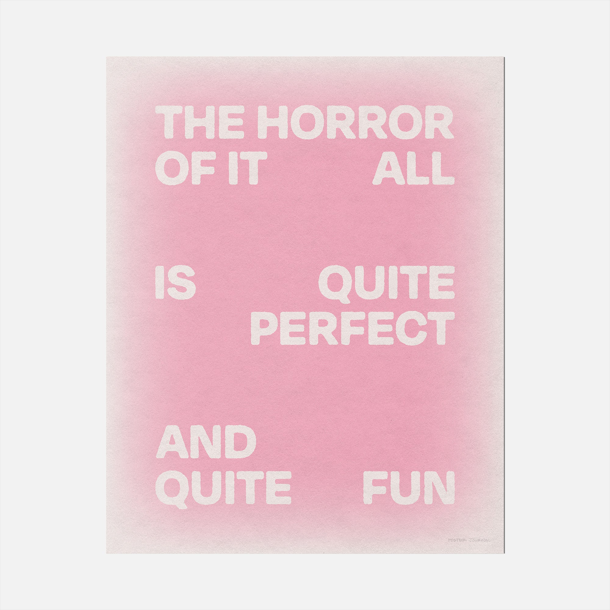 HORROR PRINT