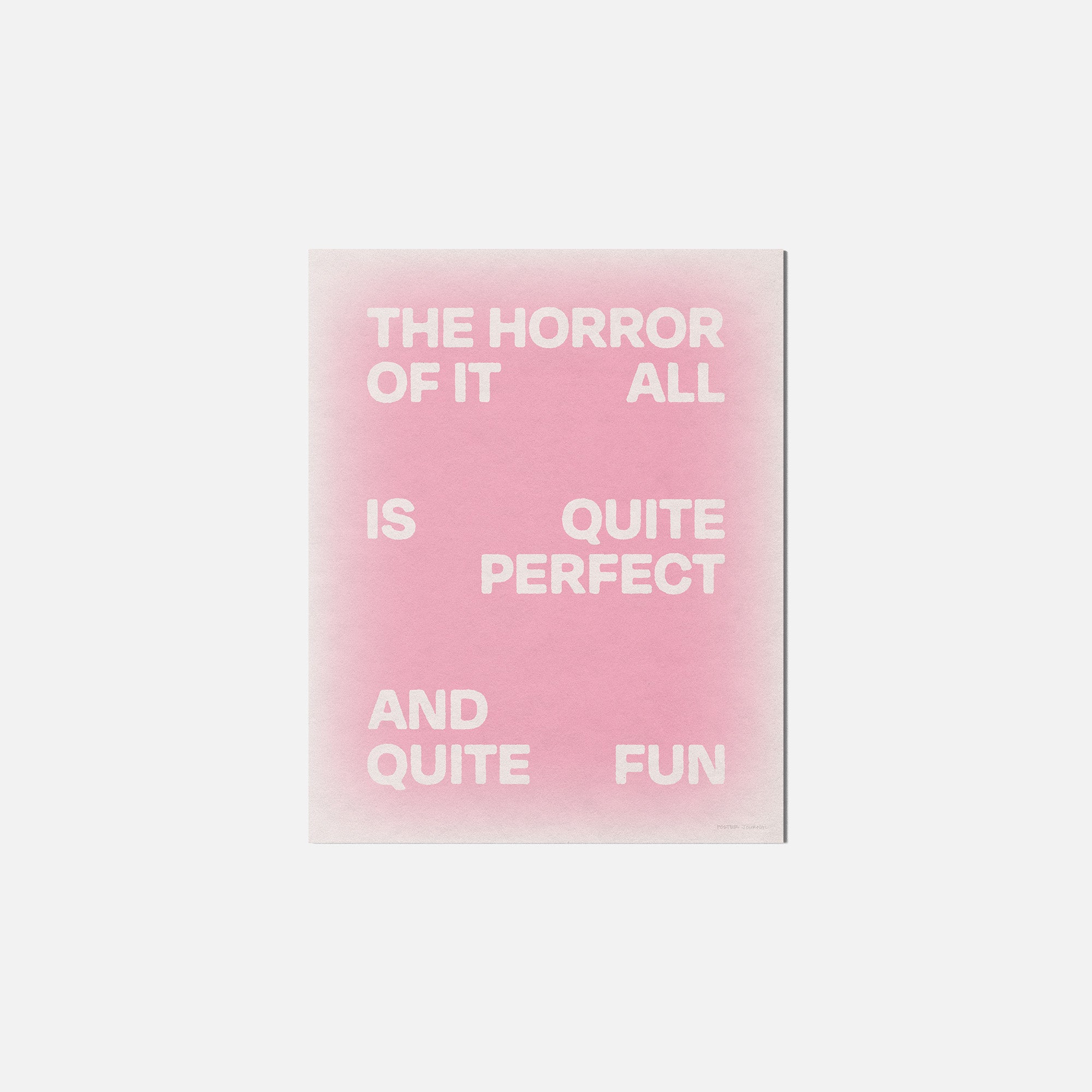 HORROR PRINT
