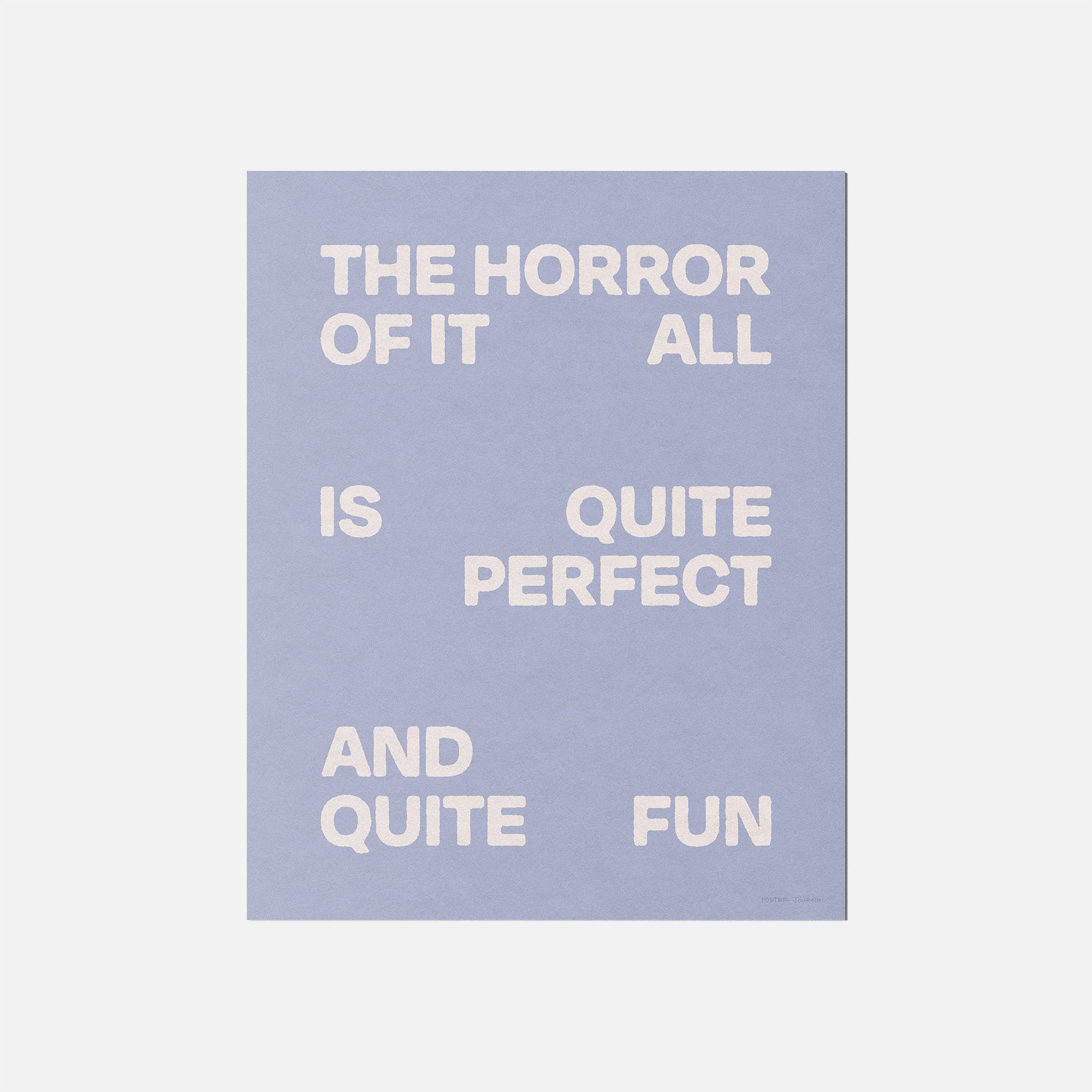 HORROR PRINT