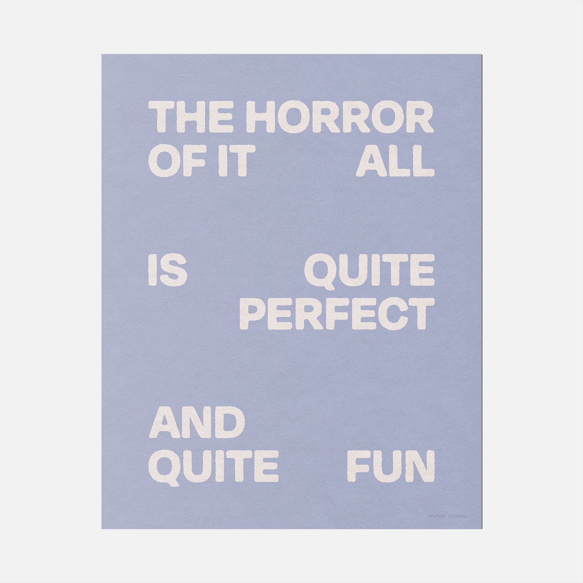 HORROR PRINT