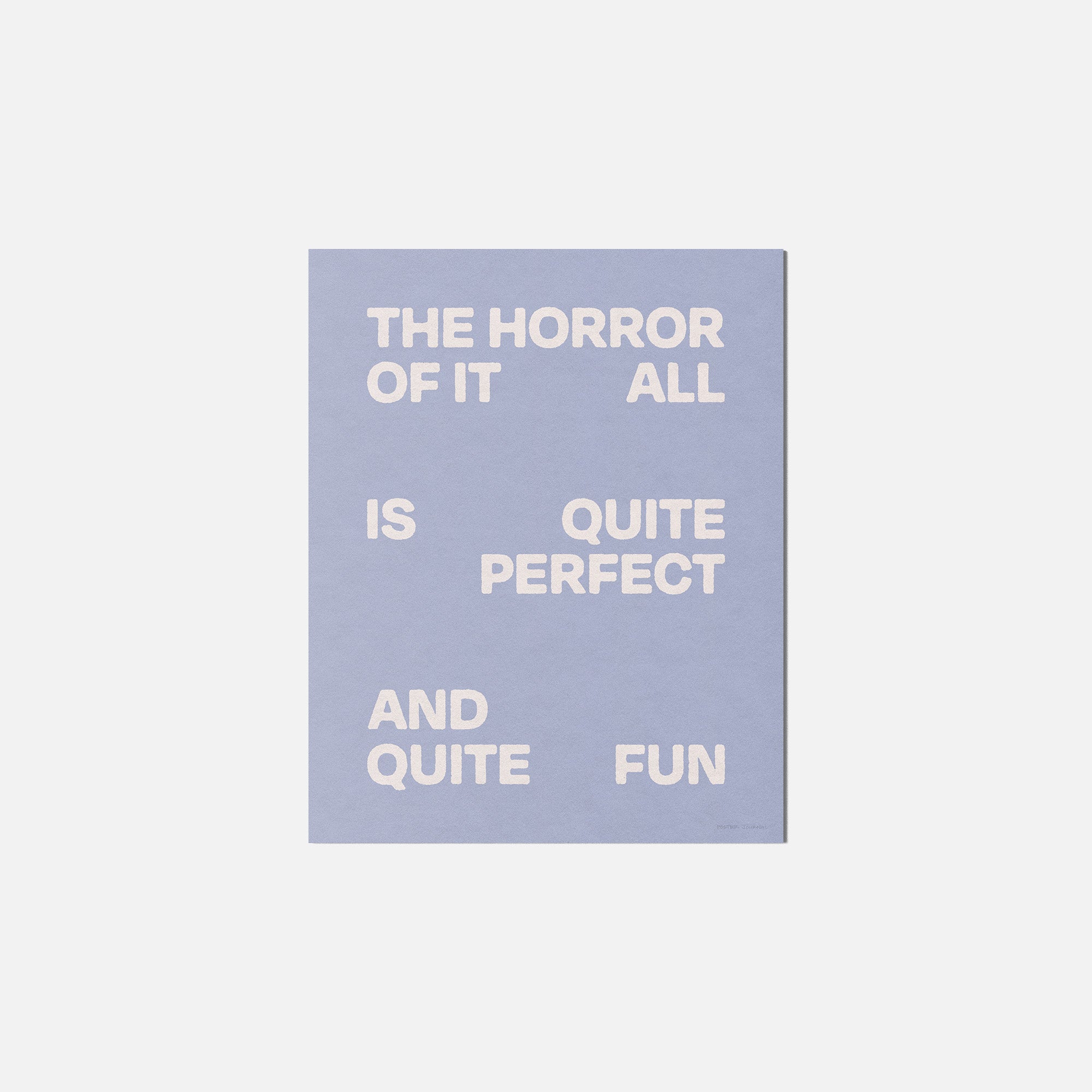 HORROR PRINT