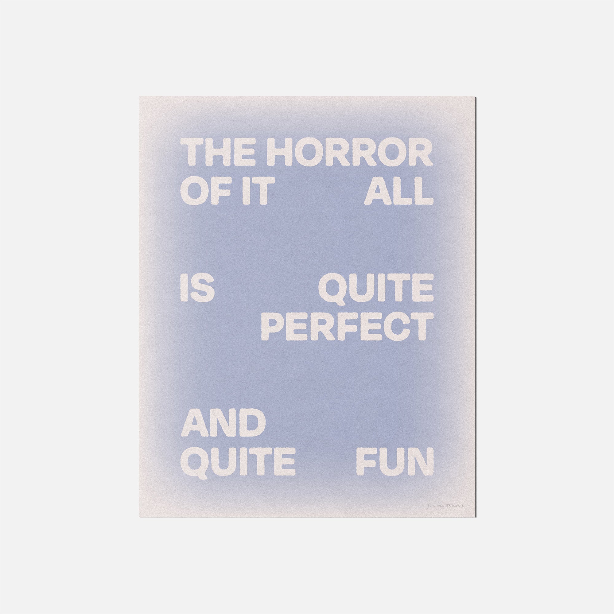 HORROR PRINT