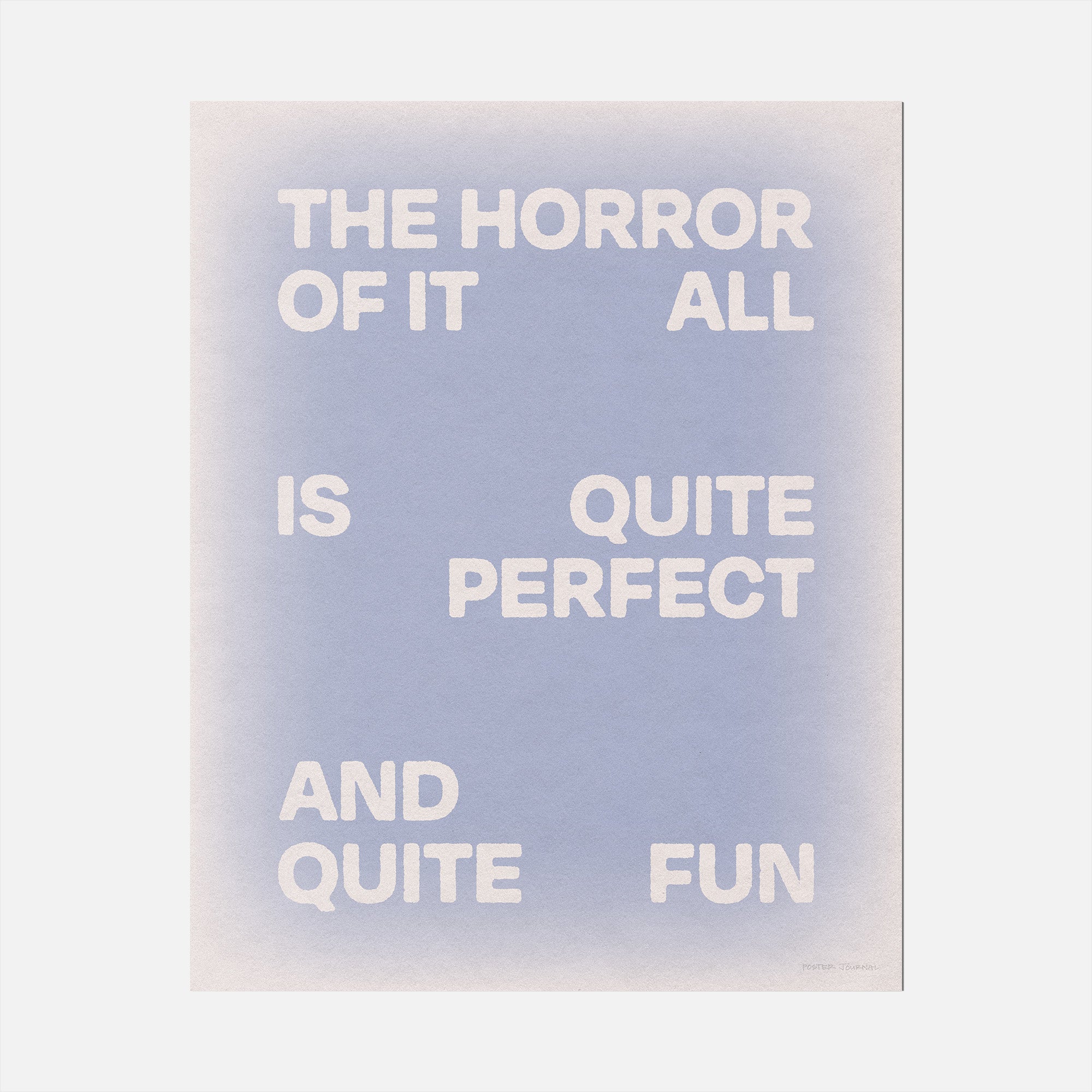 HORROR PRINT