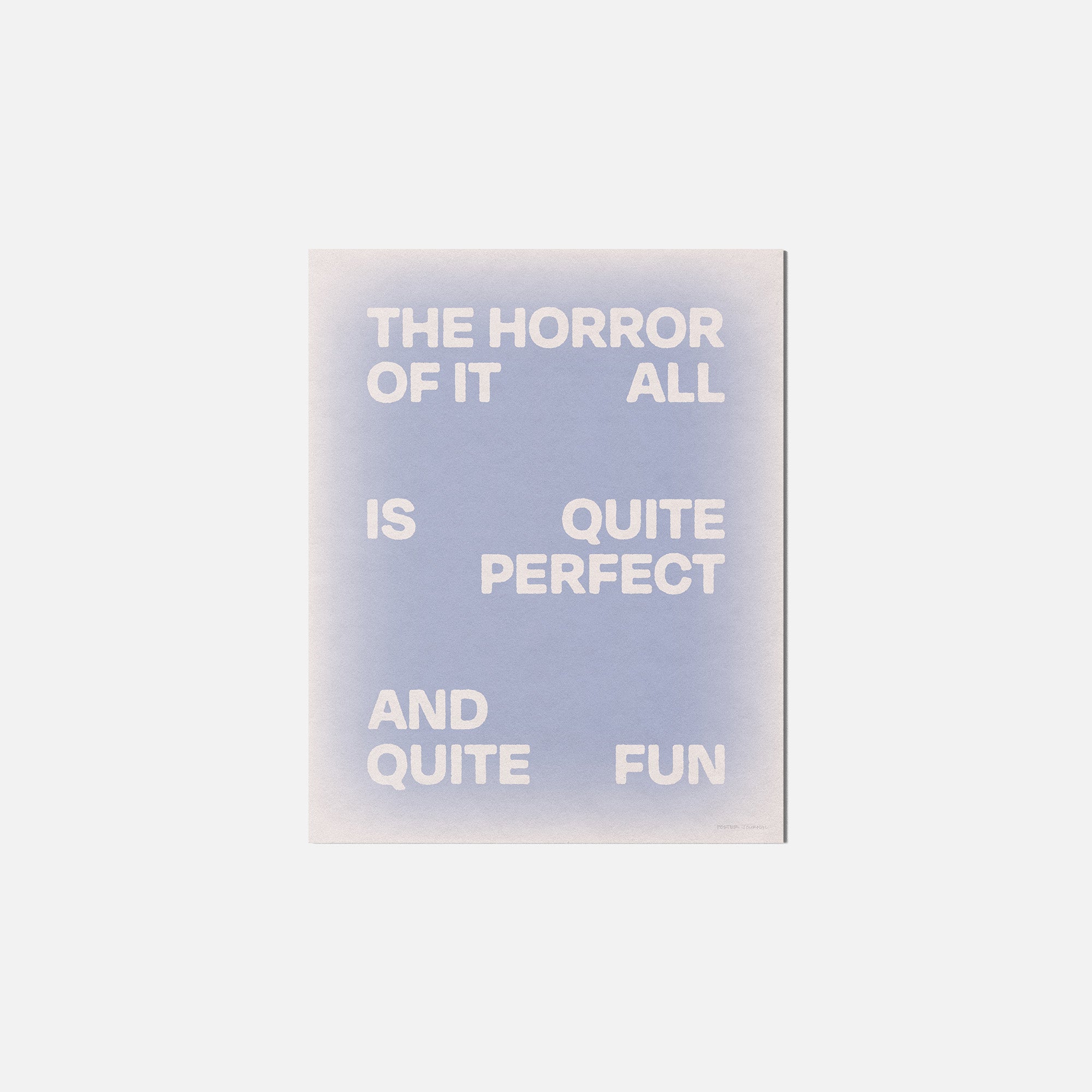 HORROR PRINT