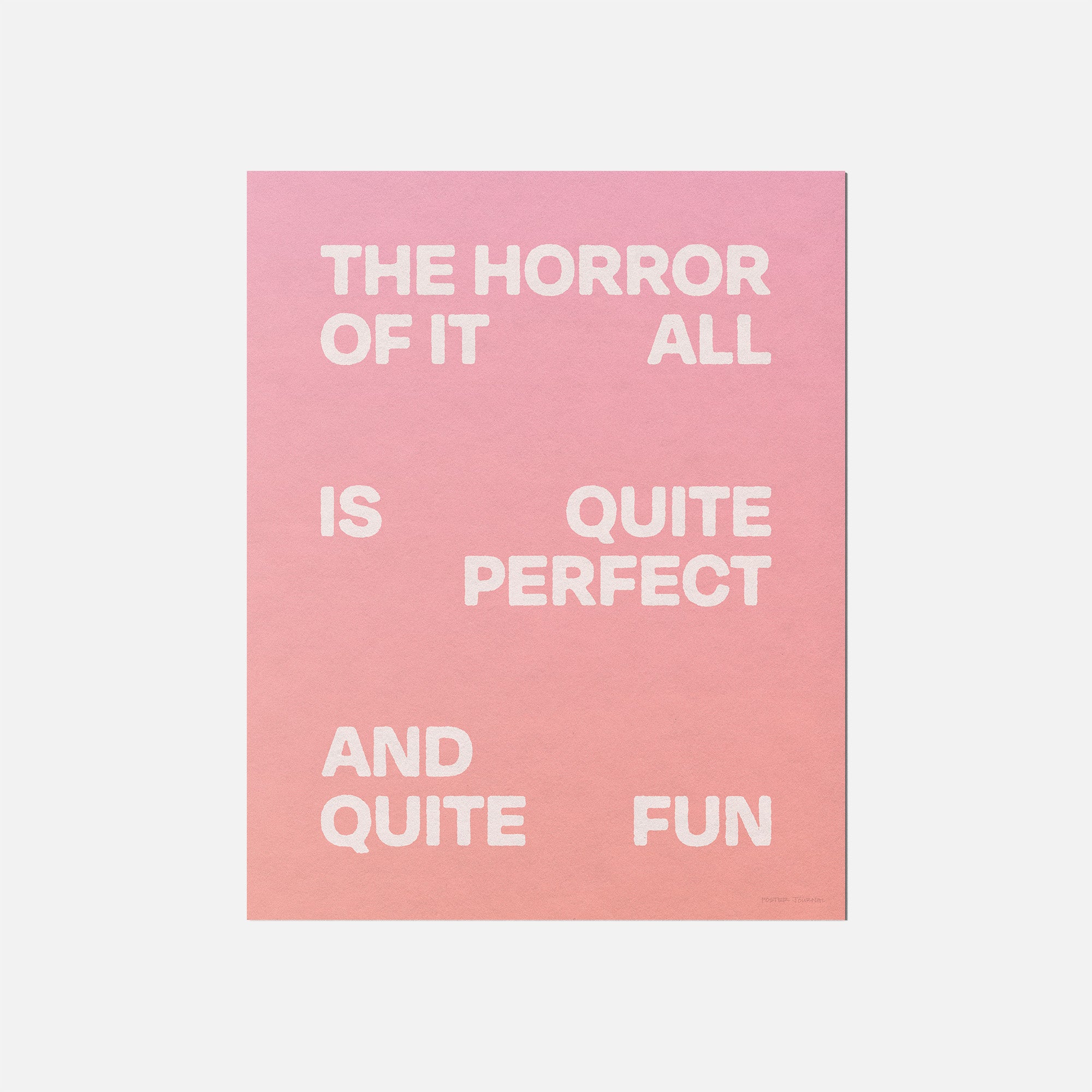 HORROR PRINT