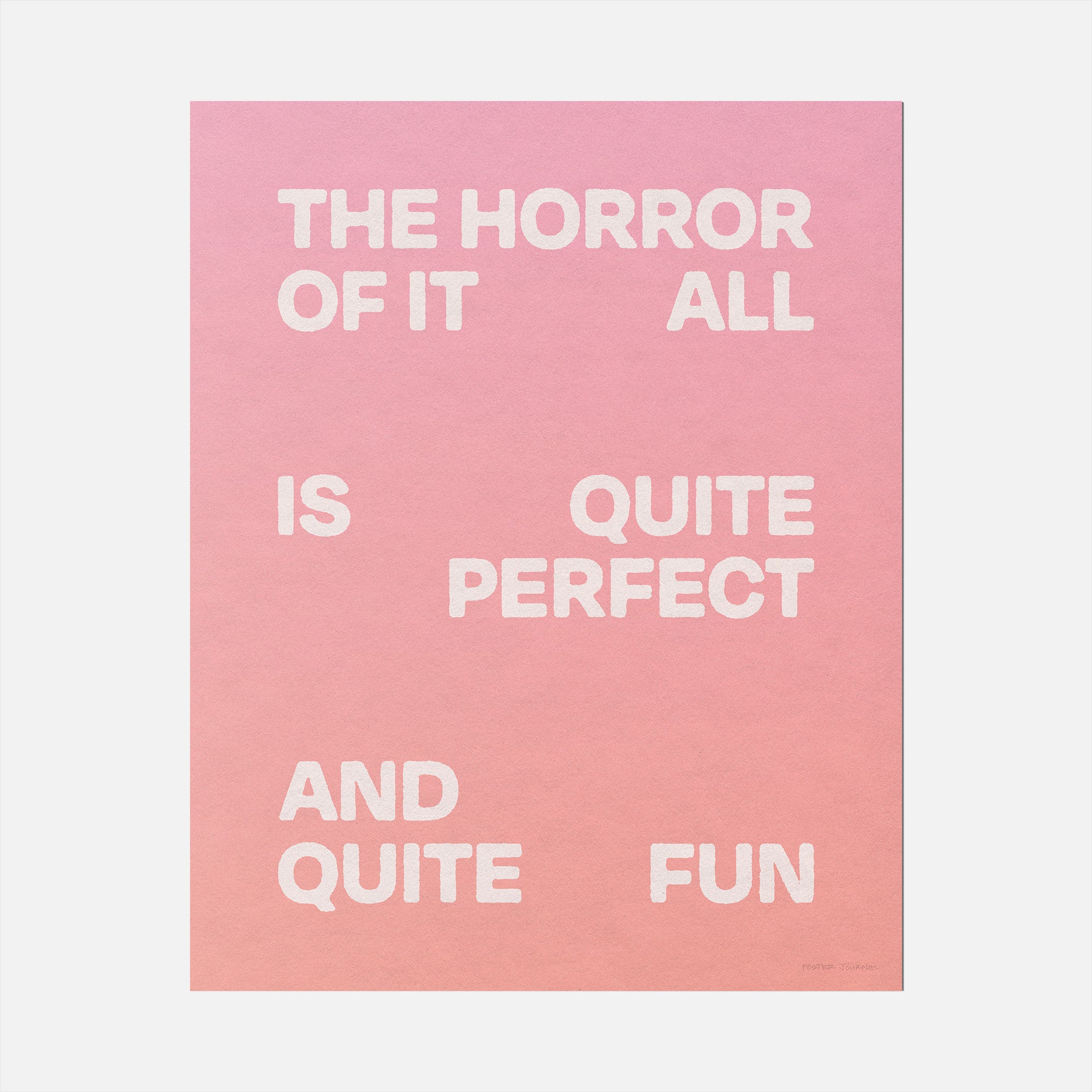 HORROR PRINT