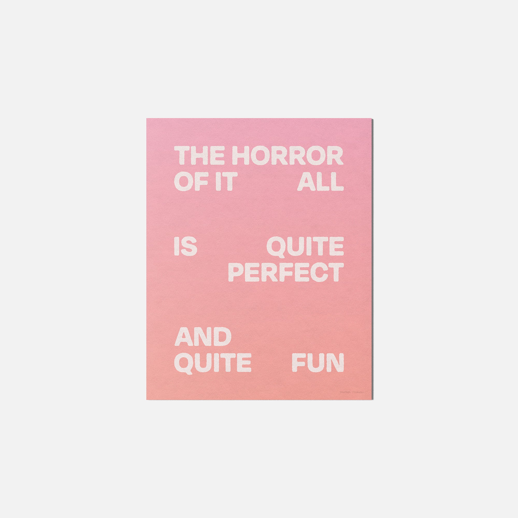 HORROR PRINT