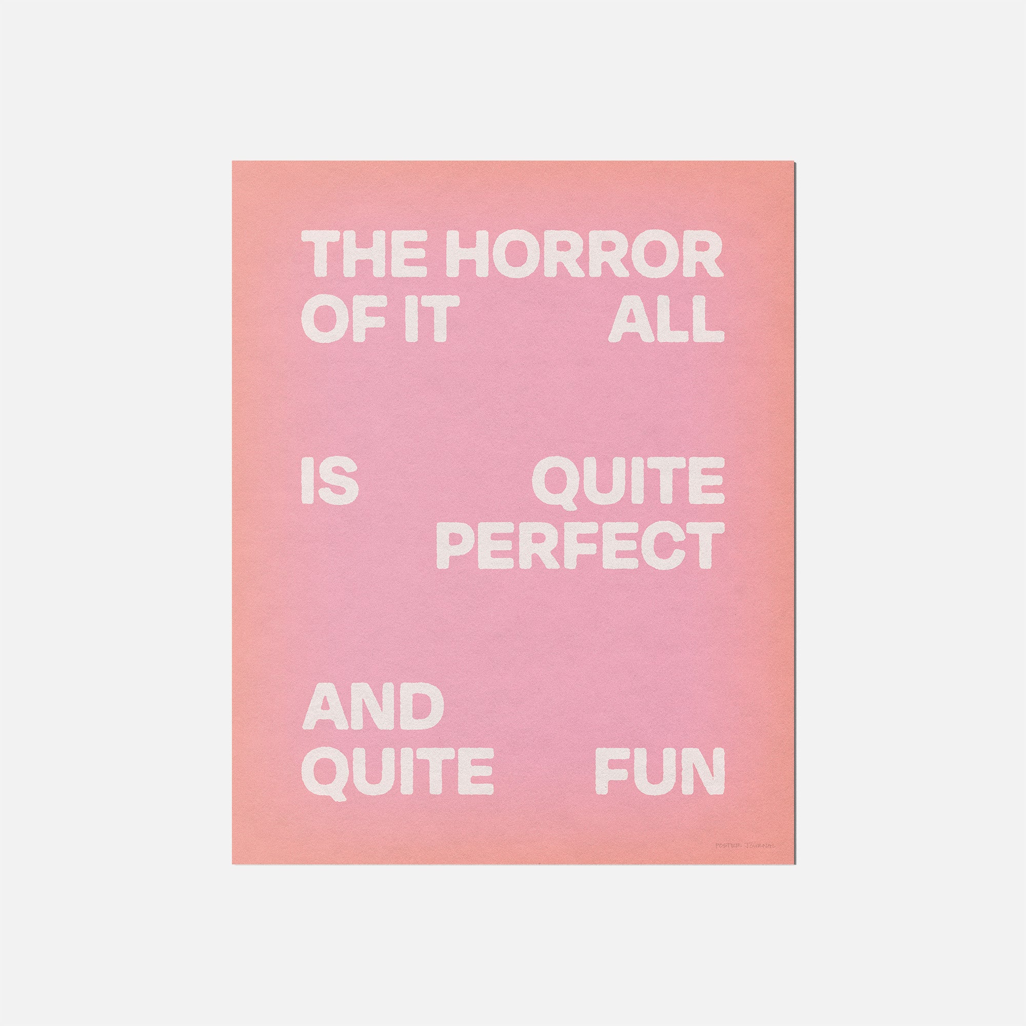 HORROR PRINT