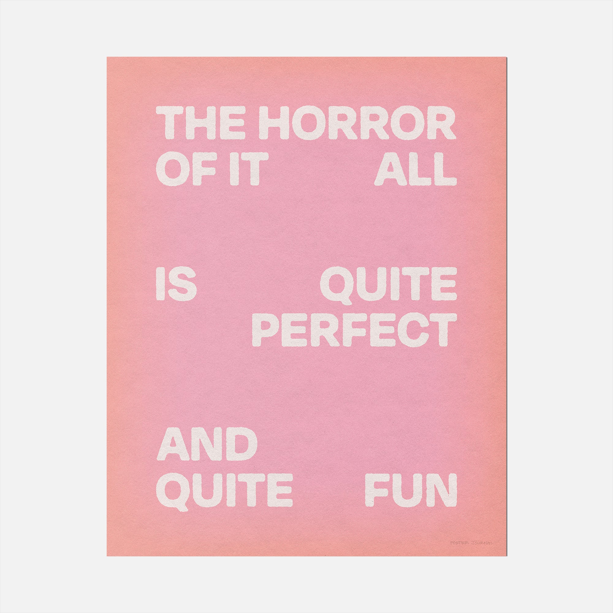 HORROR PRINT