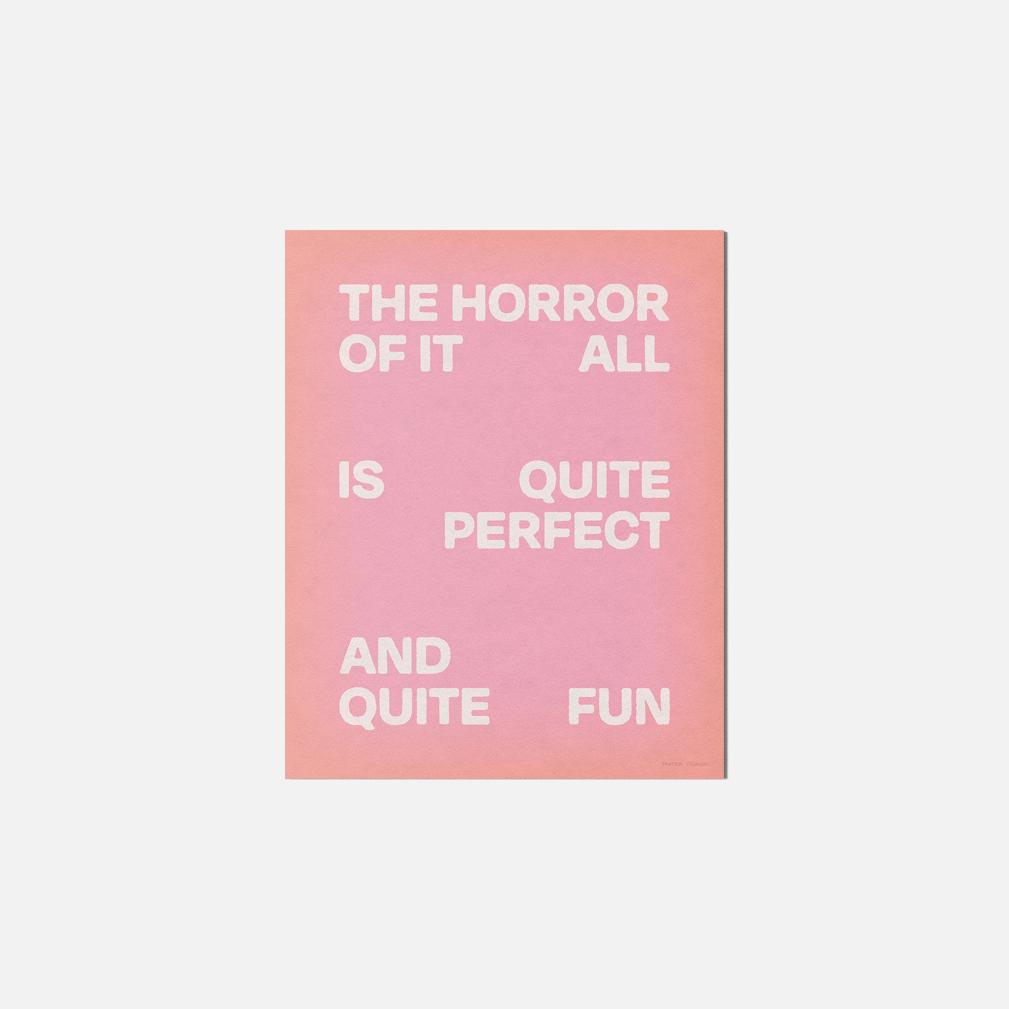 HORROR PRINT