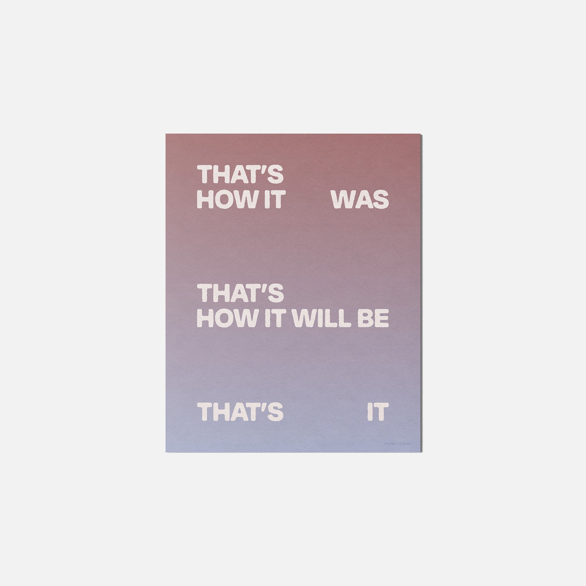 HOW PRINT