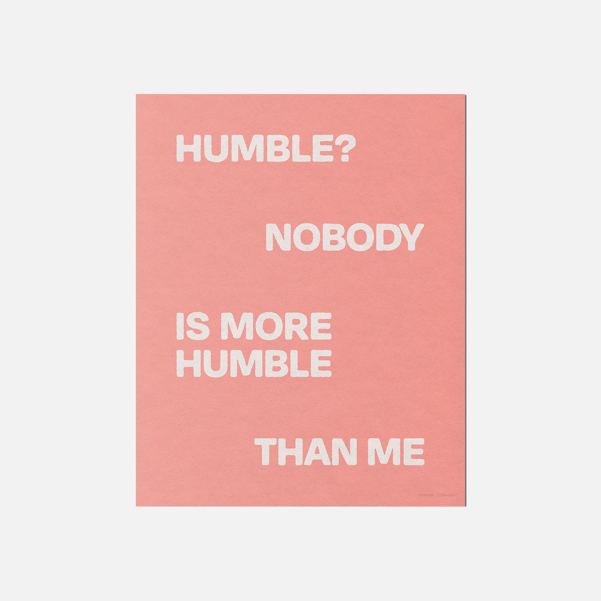 HUMBLE PRINT