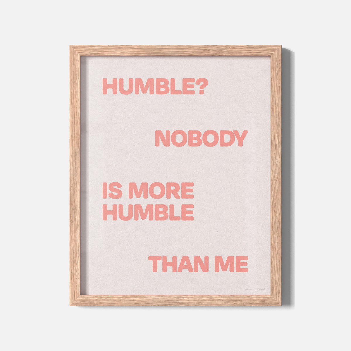 HUMBLE PRINT