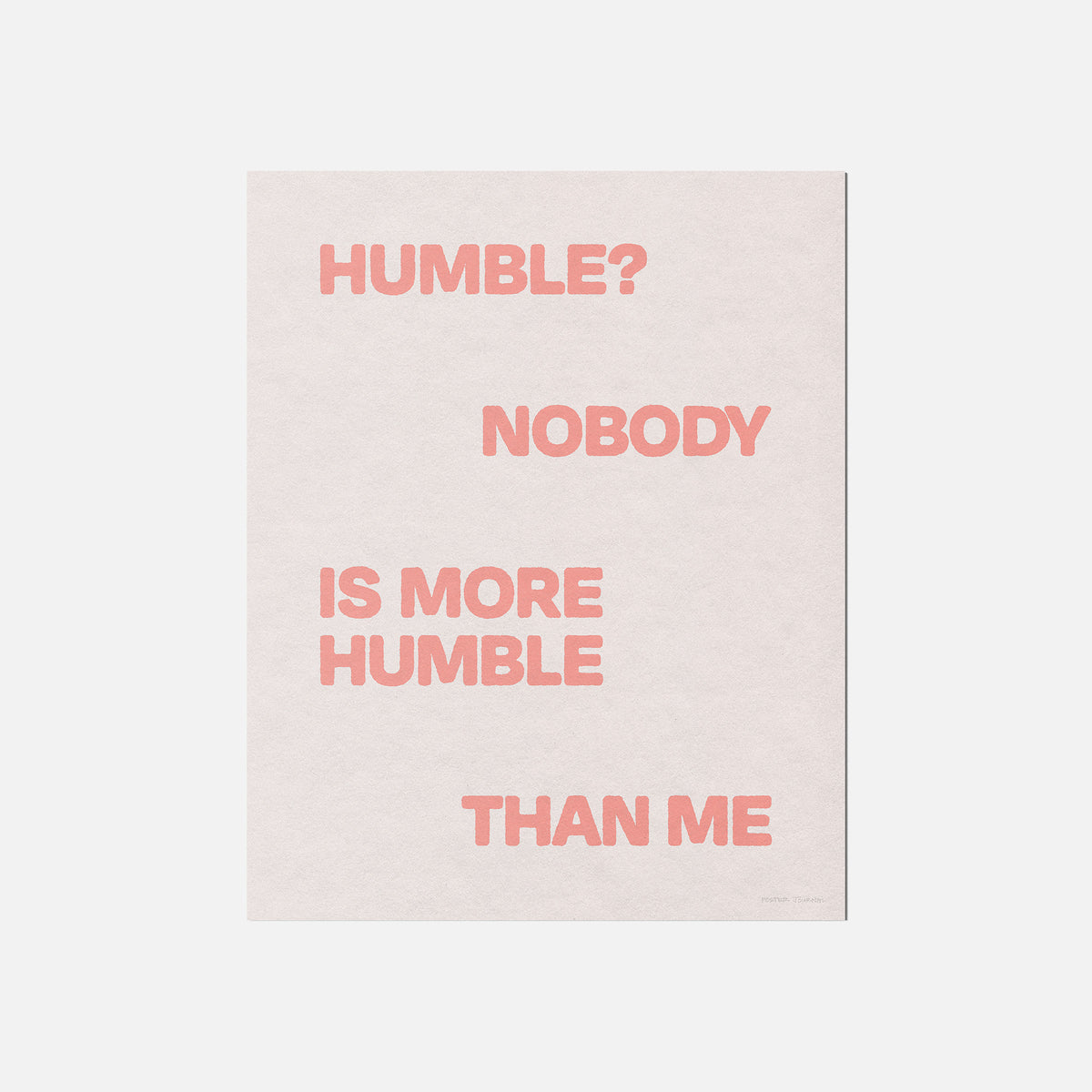 HUMBLE PRINT