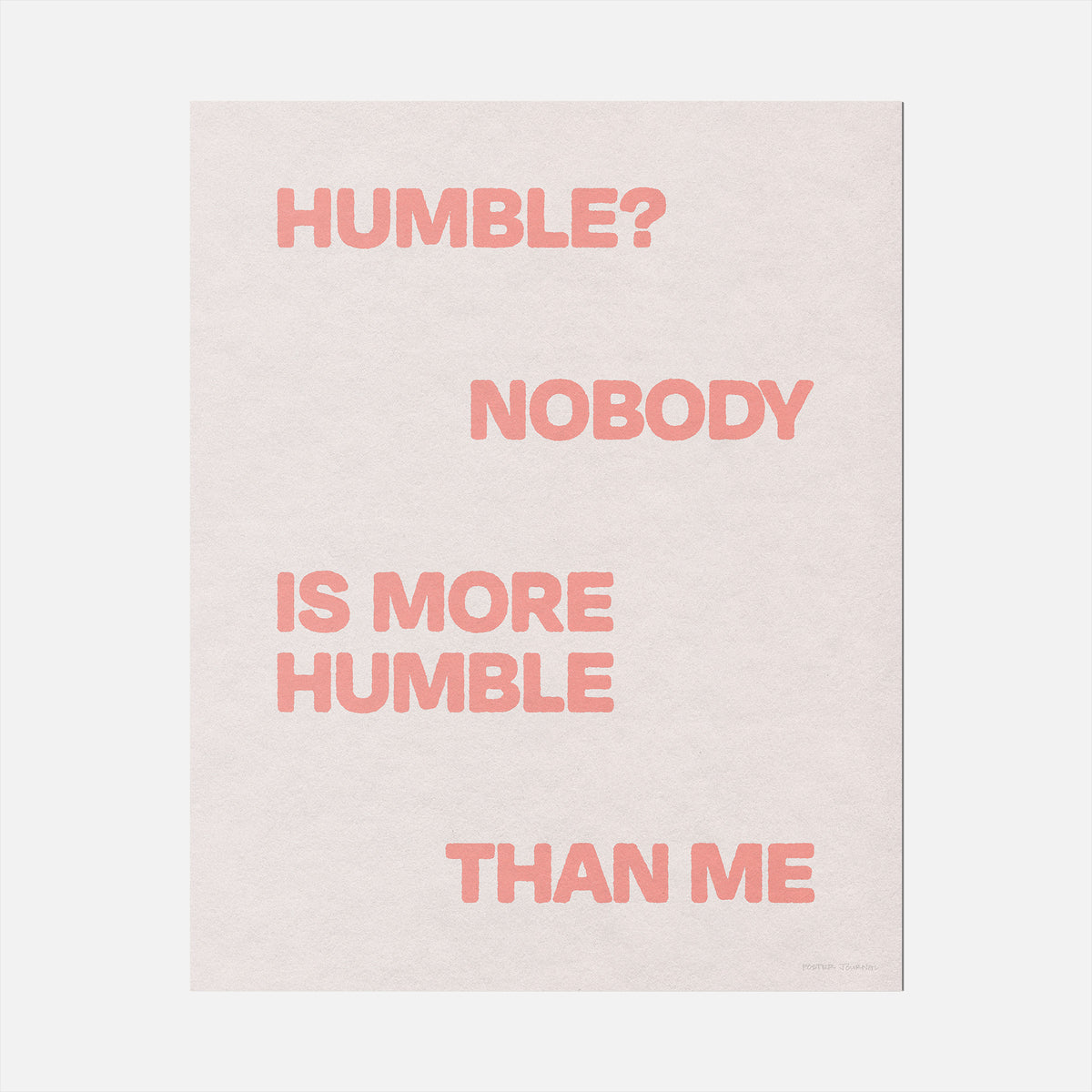 HUMBLE PRINT