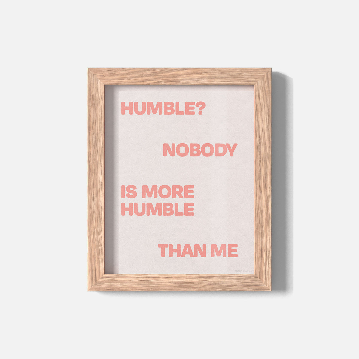 HUMBLE PRINT