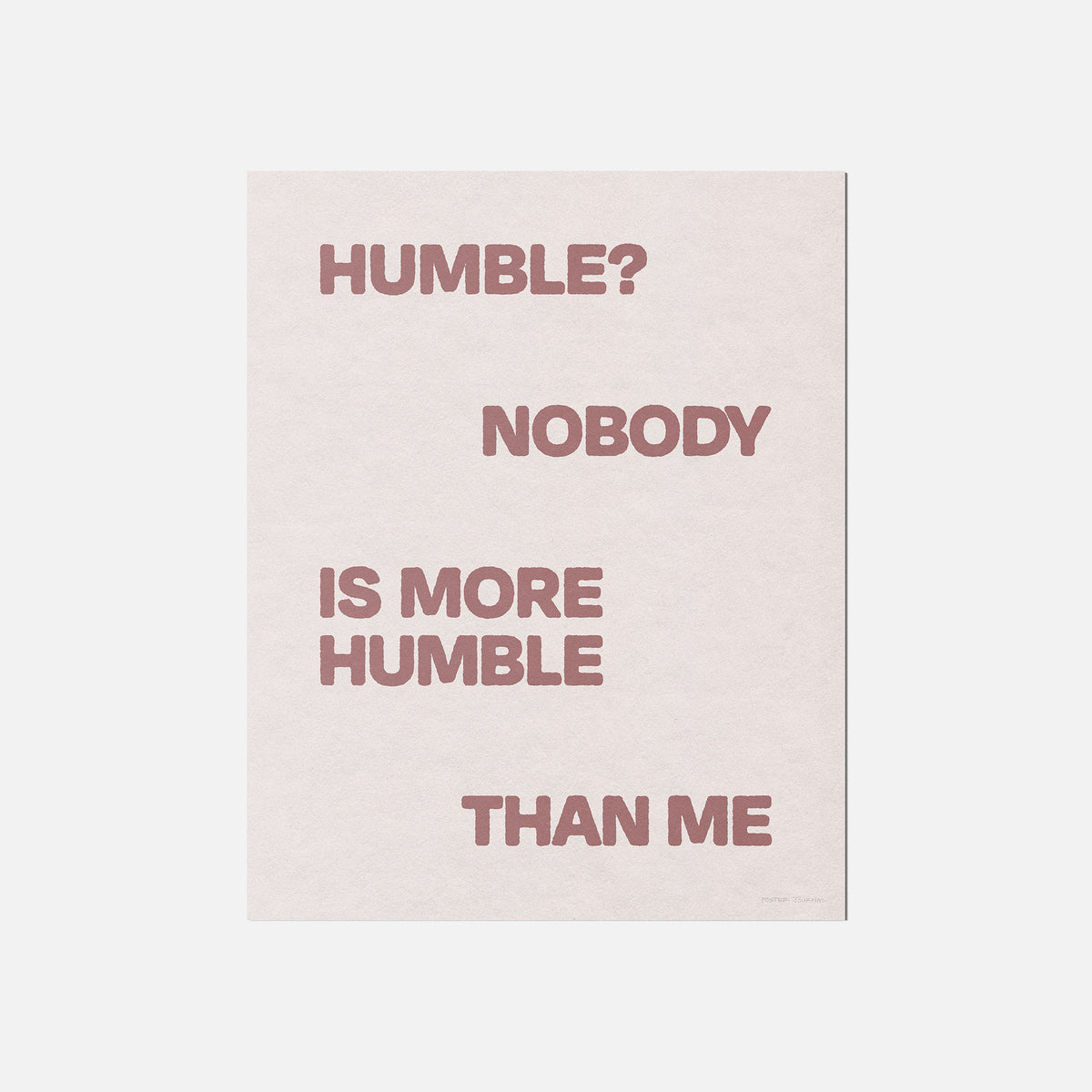 HUMBLE PRINT