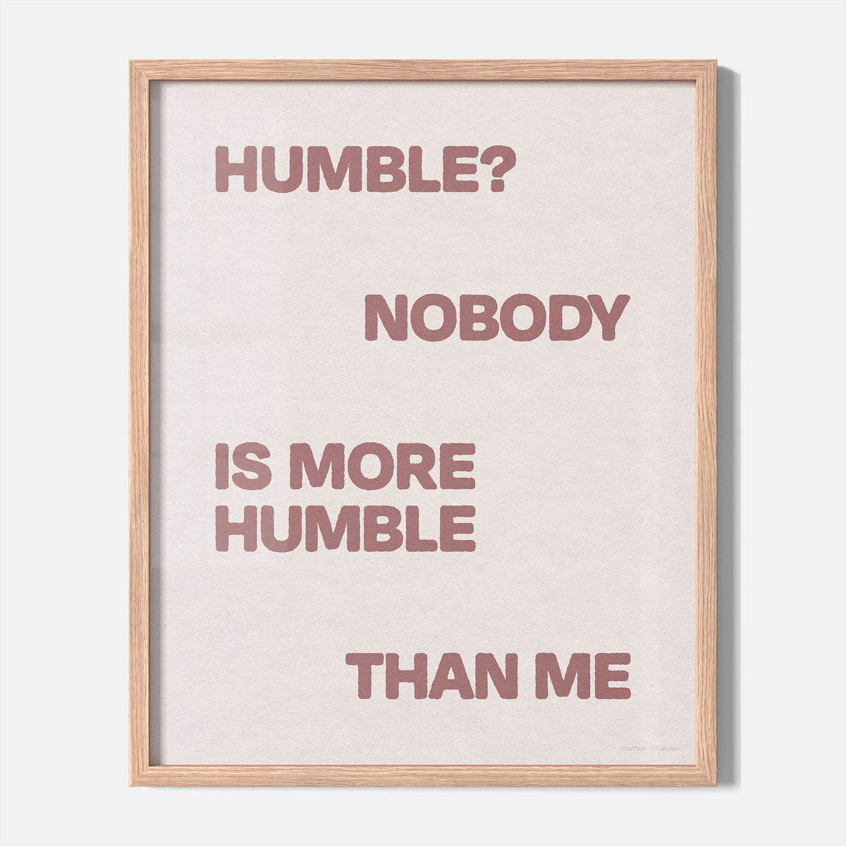 HUMBLE PRINT