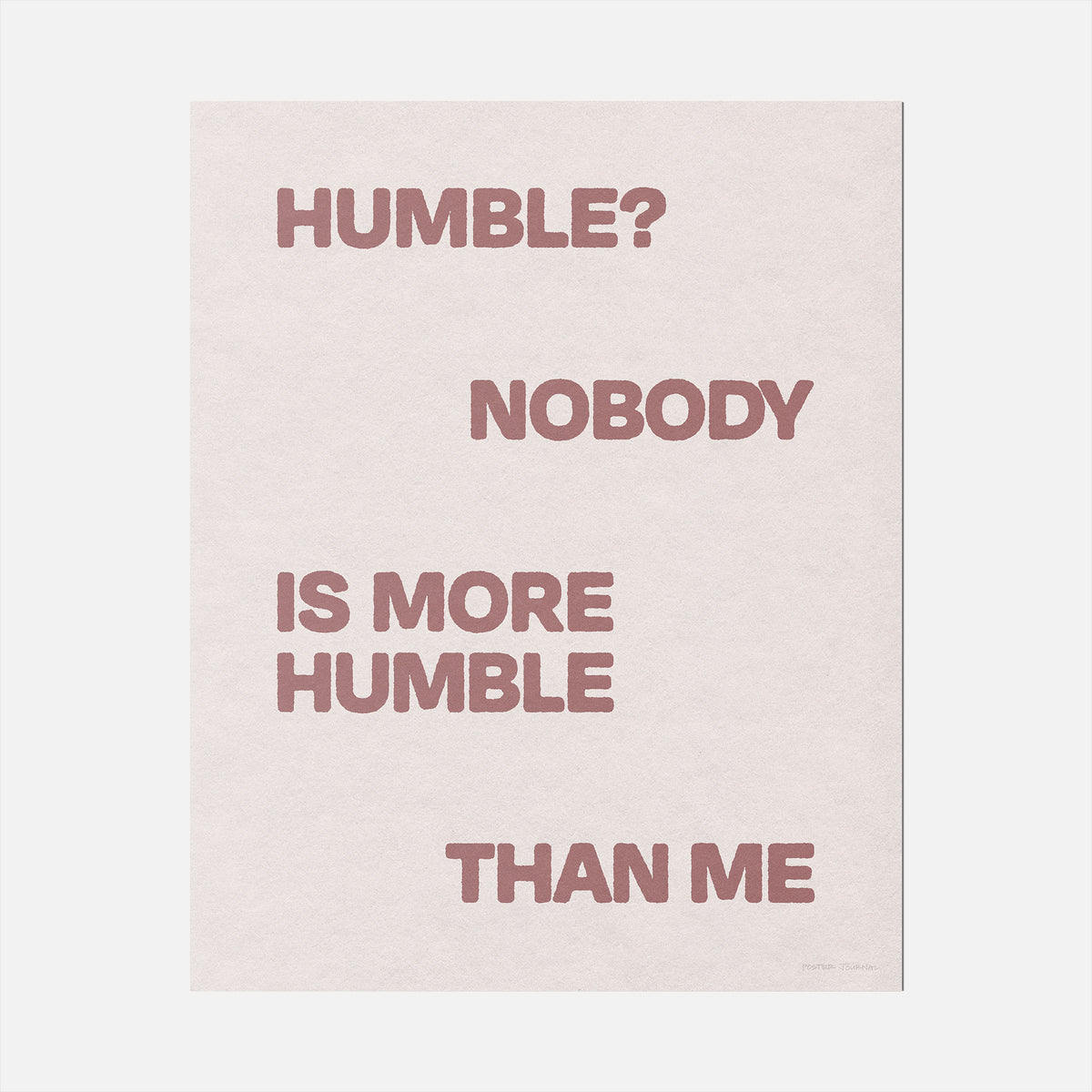 HUMBLE PRINT