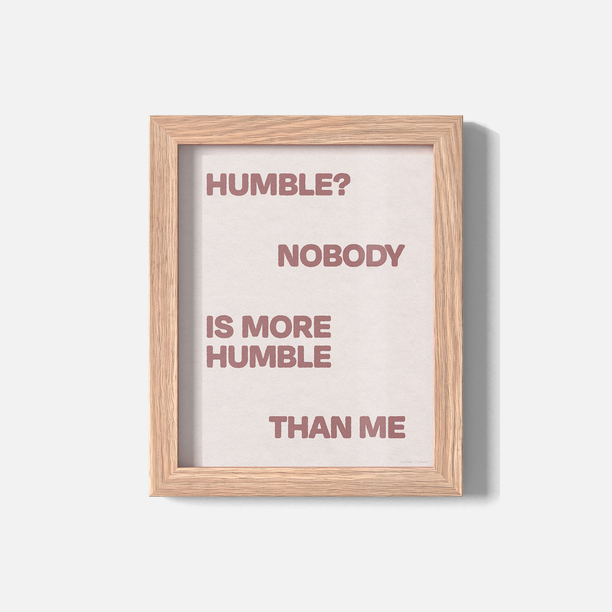 HUMBLE PRINT