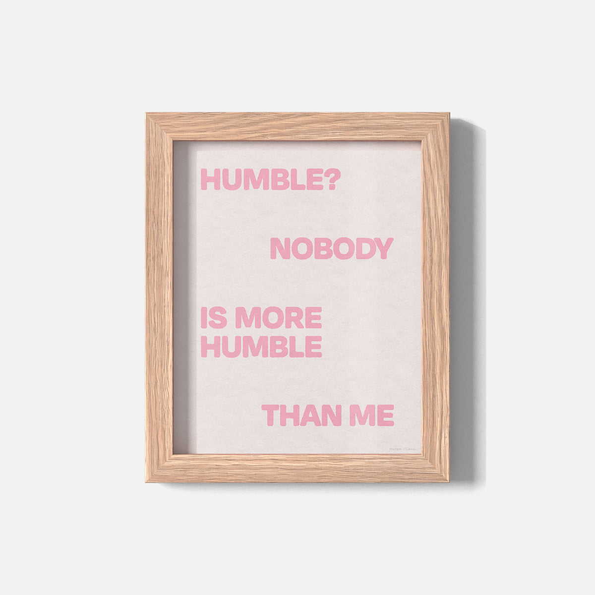 HUMBLE PRINT