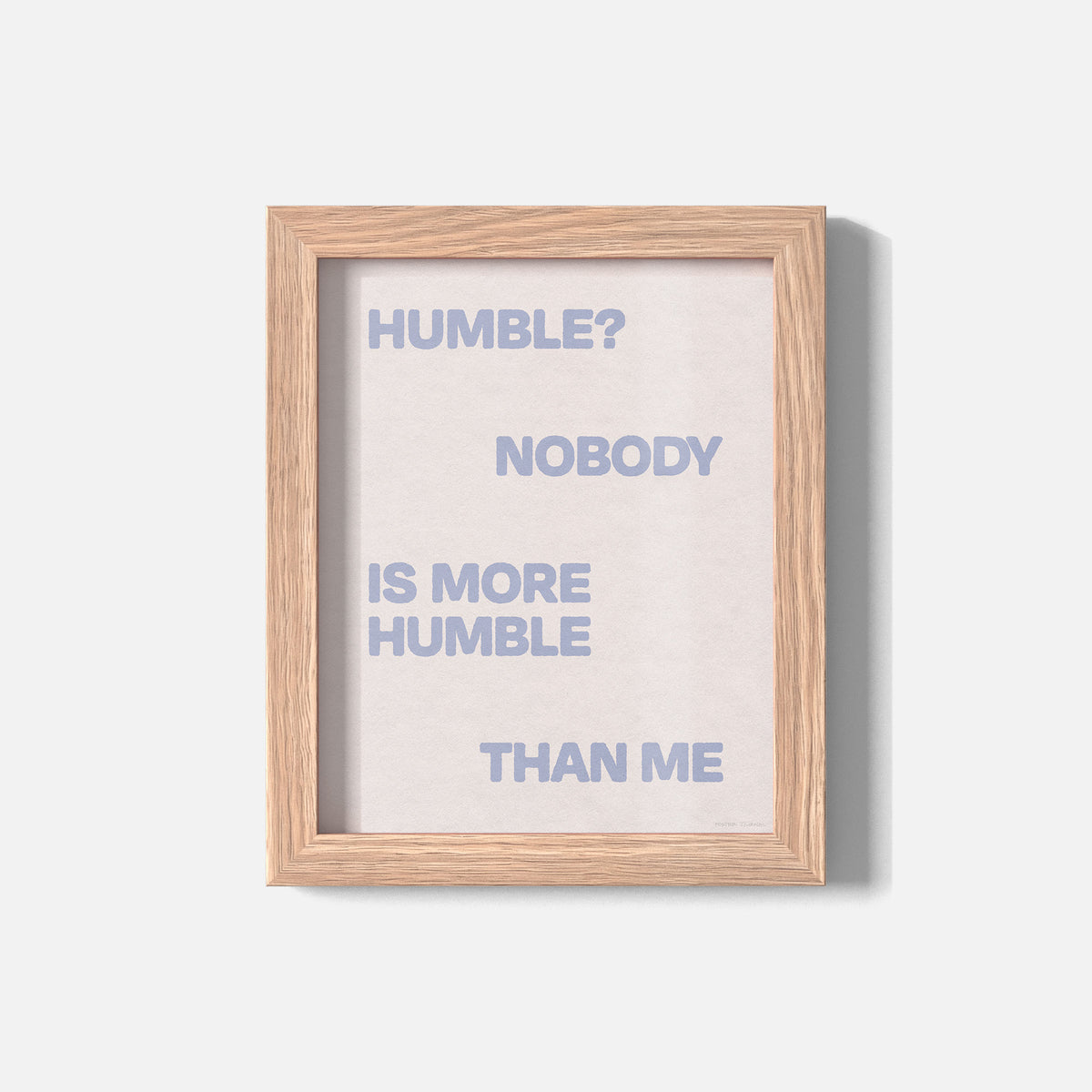 HUMBLE PRINT