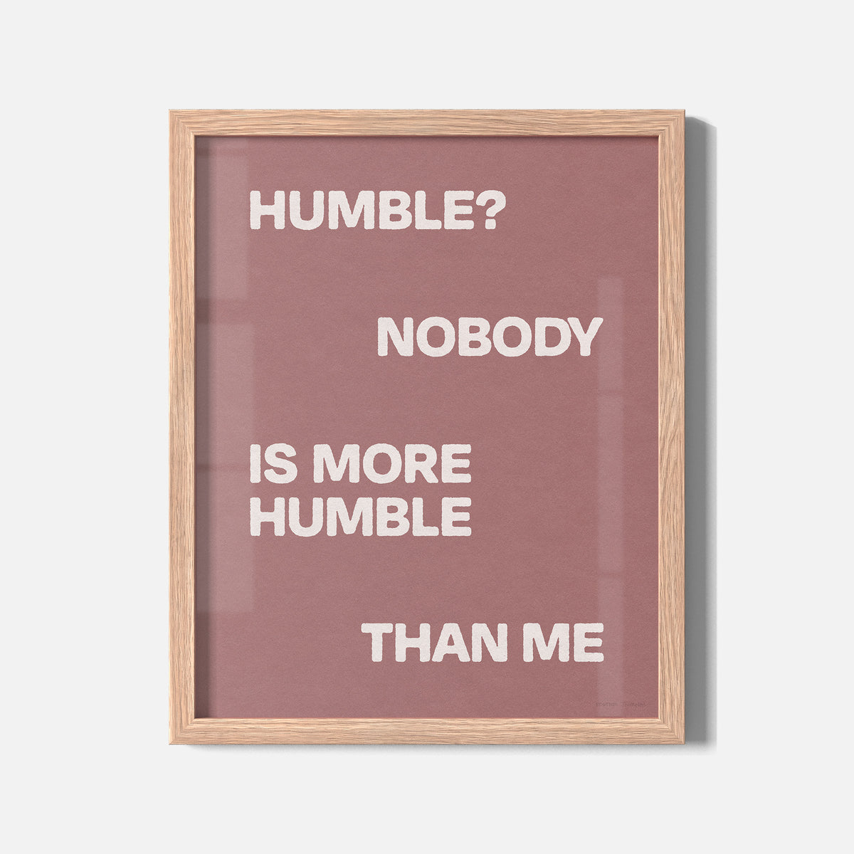 HUMBLE PRINT