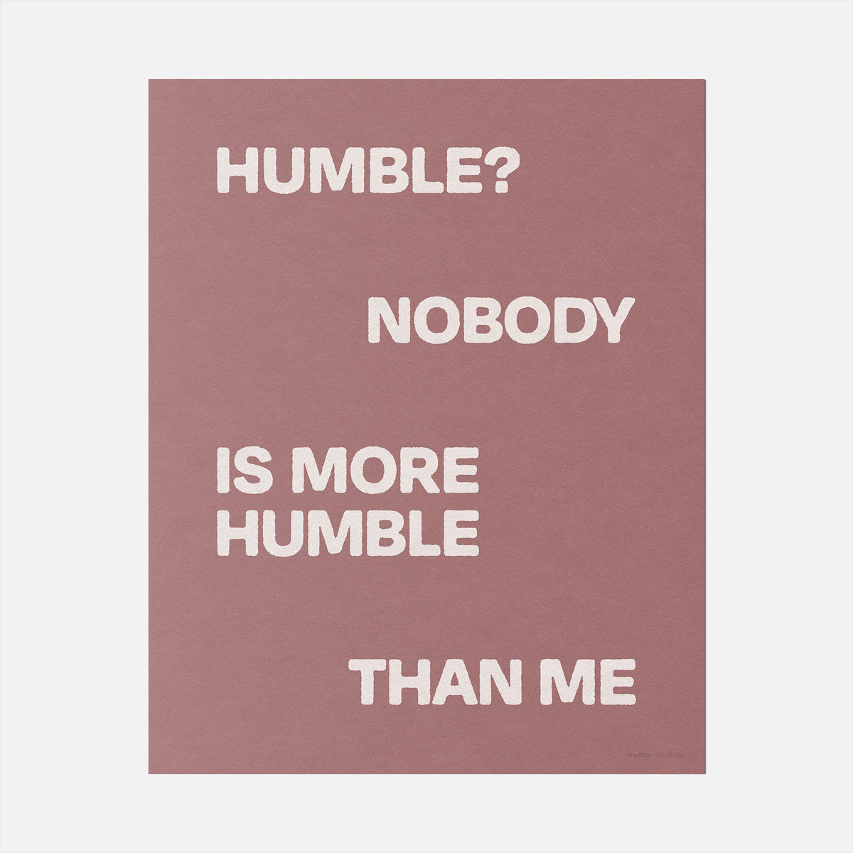HUMBLE PRINT