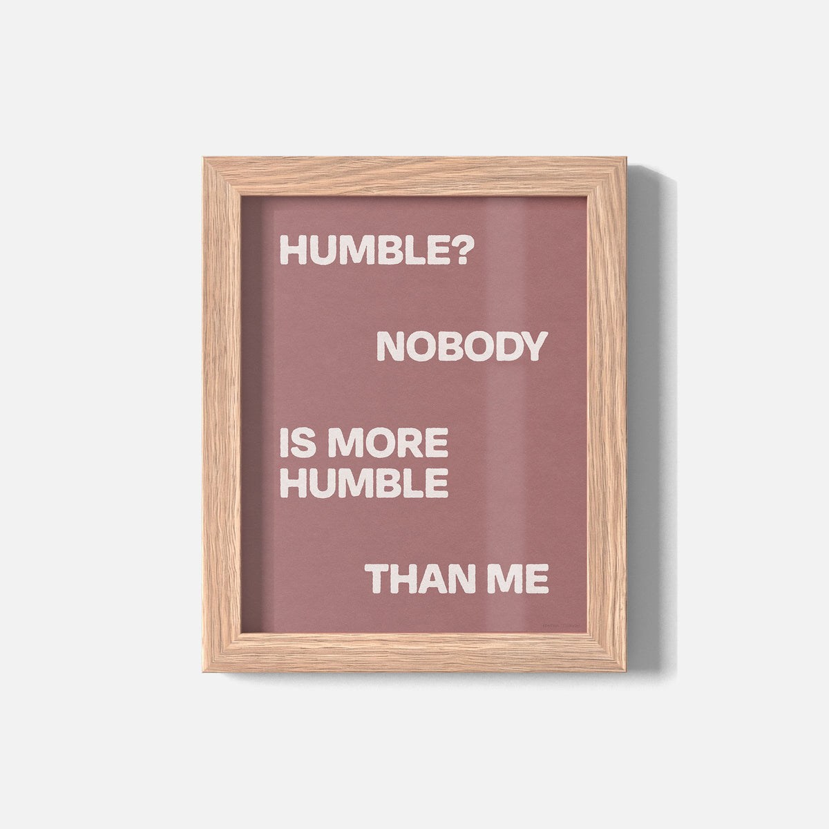 HUMBLE PRINT