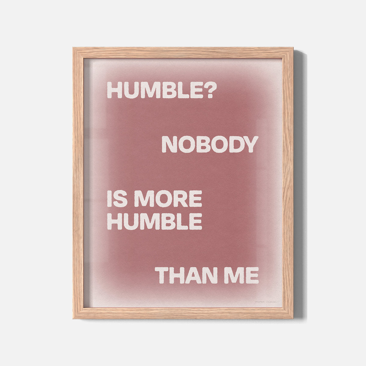 HUMBLE PRINT