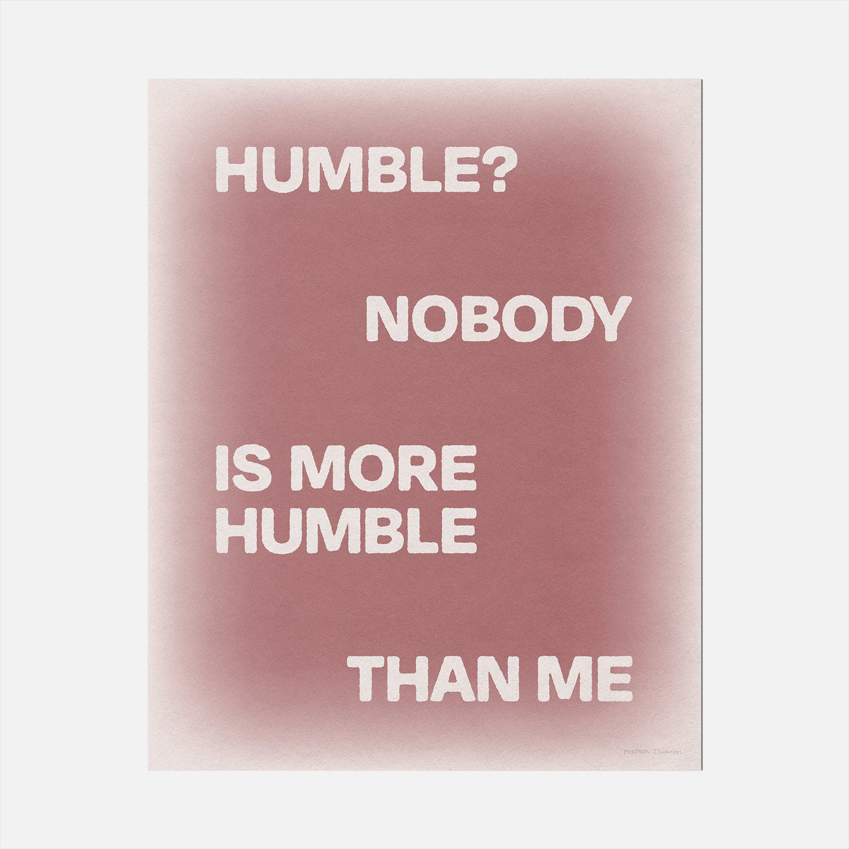 HUMBLE PRINT