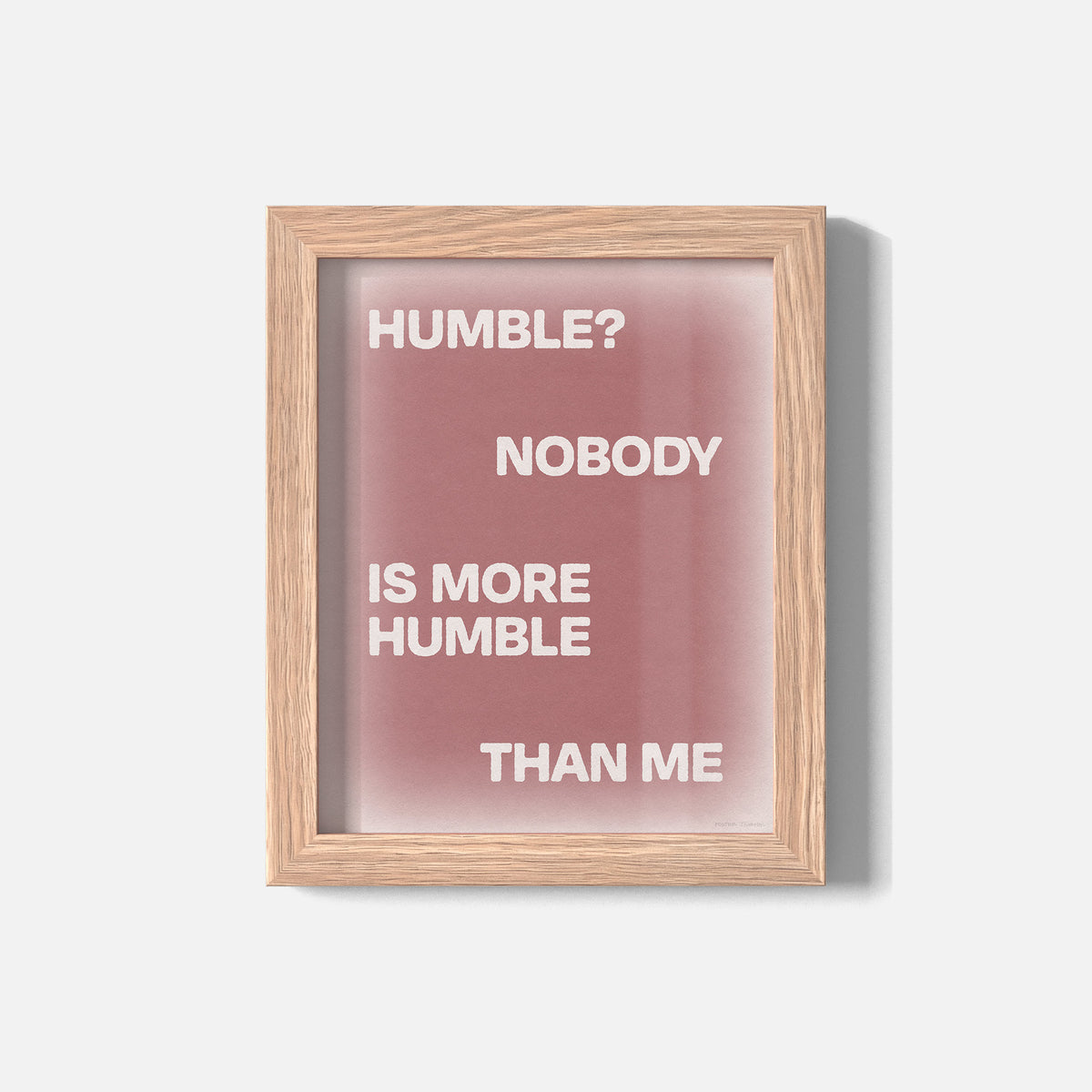 HUMBLE PRINT