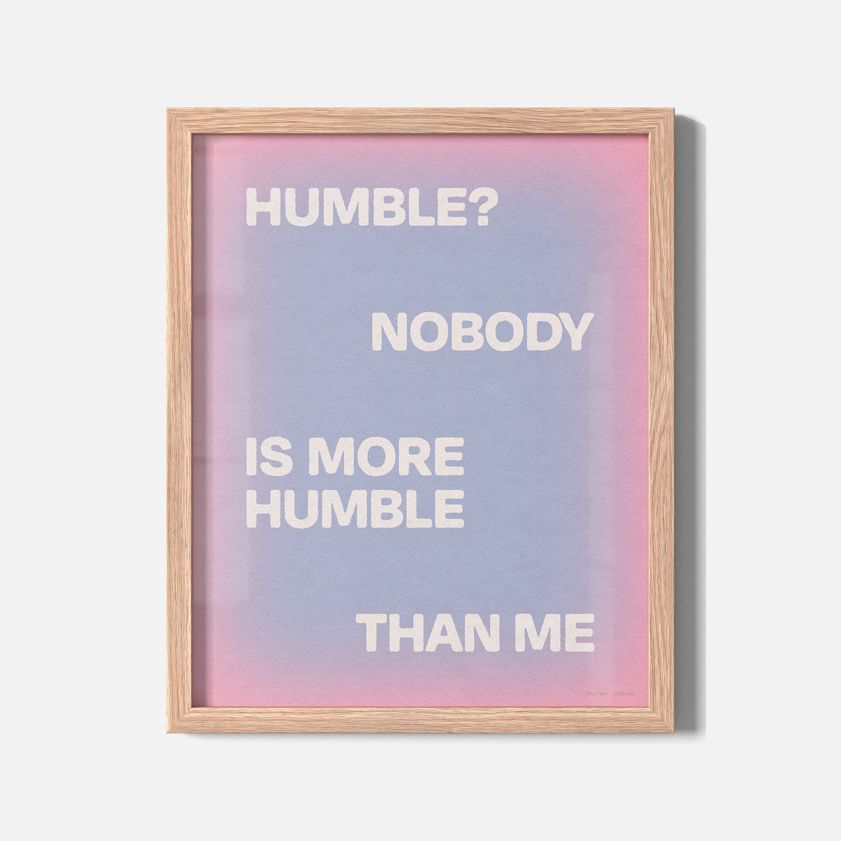 HUMBLE PRINT