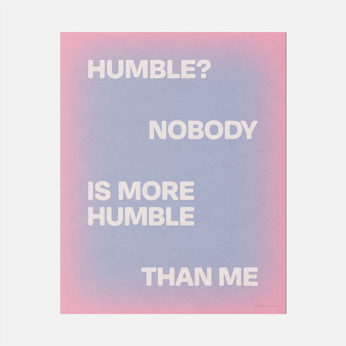 HUMBLE PRINT